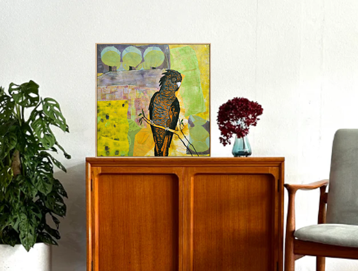 Three Trees Up On Cockatoo Ridge By Susanne Bianchi On Shelf