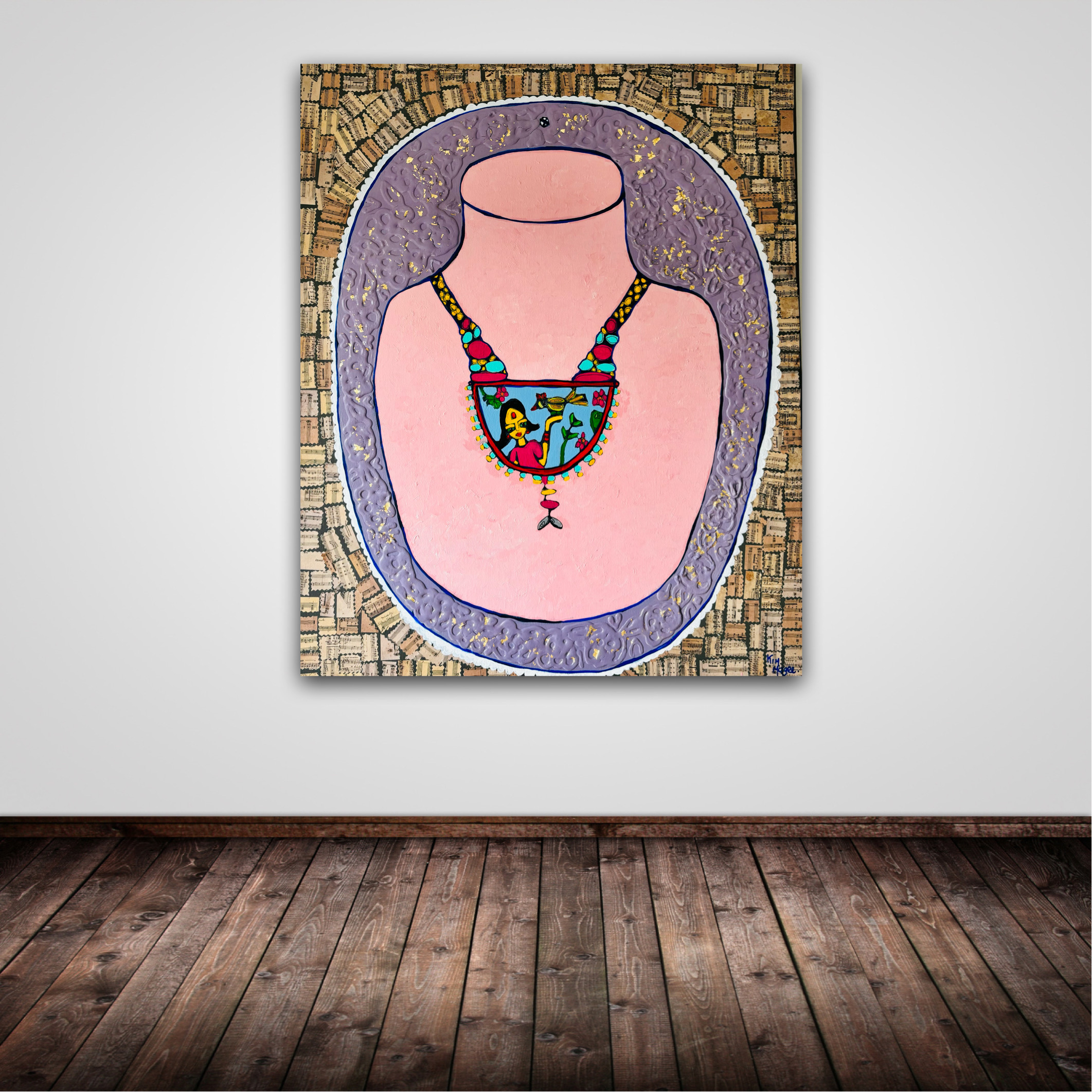 Kim Magee Art Bird Song Of India 2