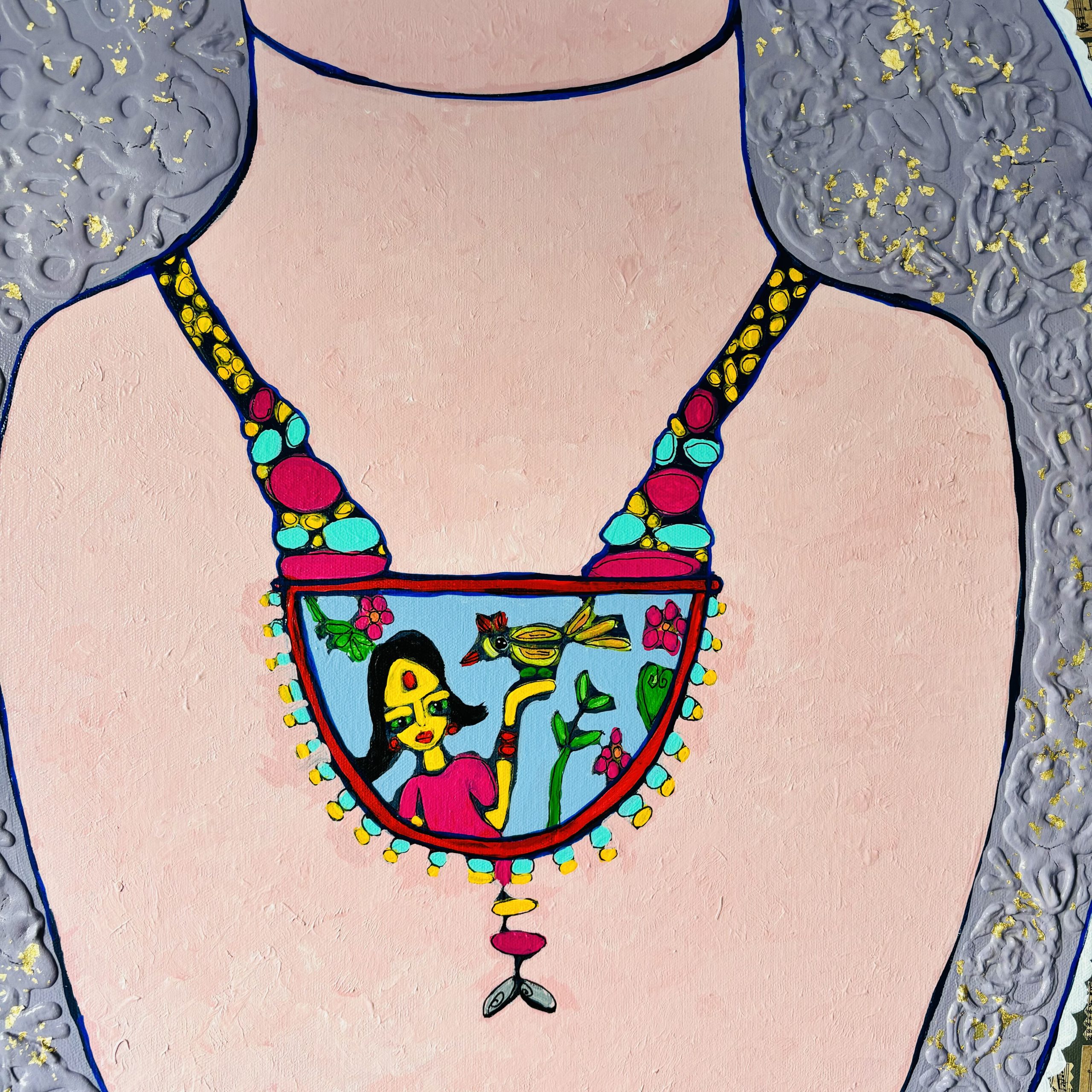 Kim Magee Art Bird Song Of India 8