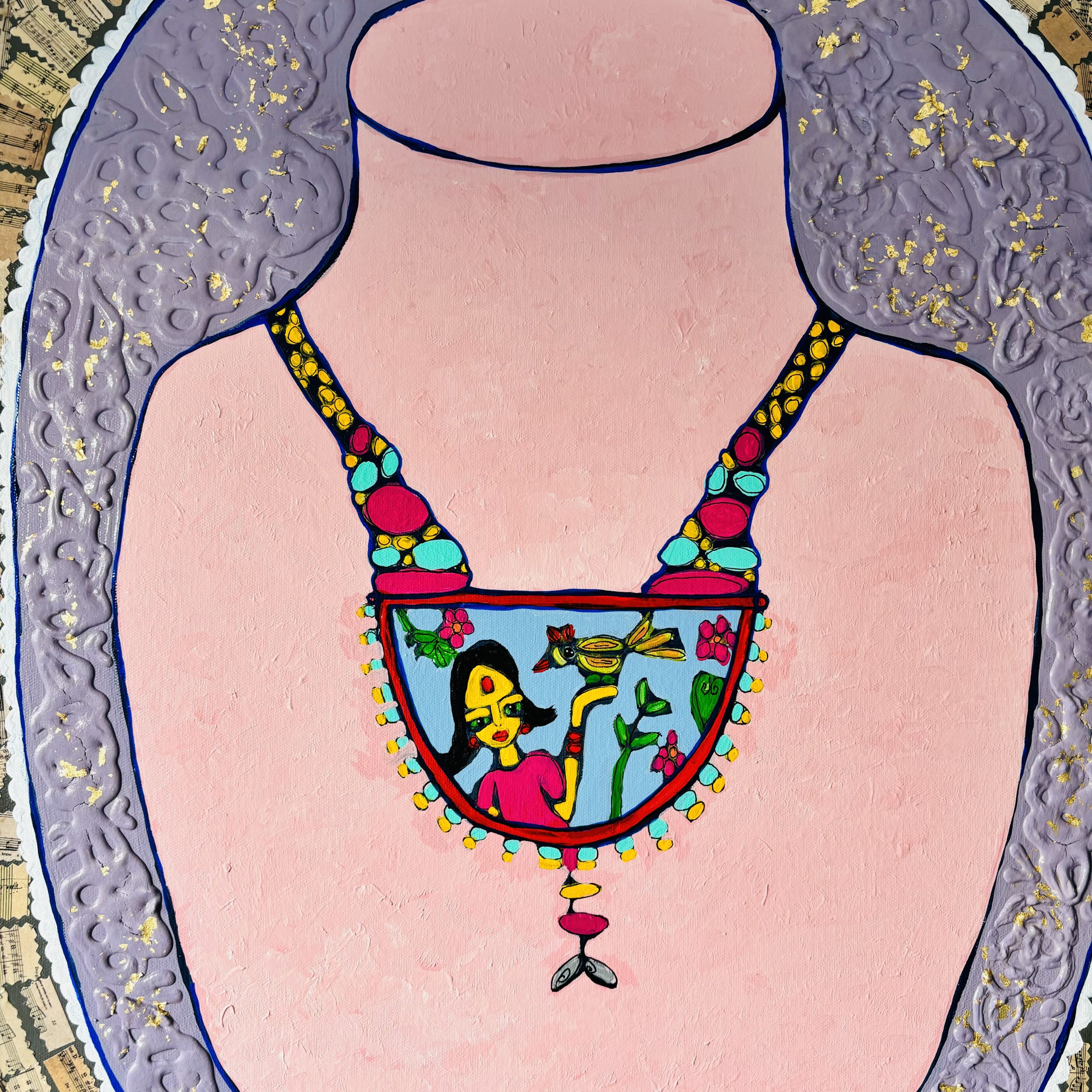 Kim Magee Art Bird Song Of India 10