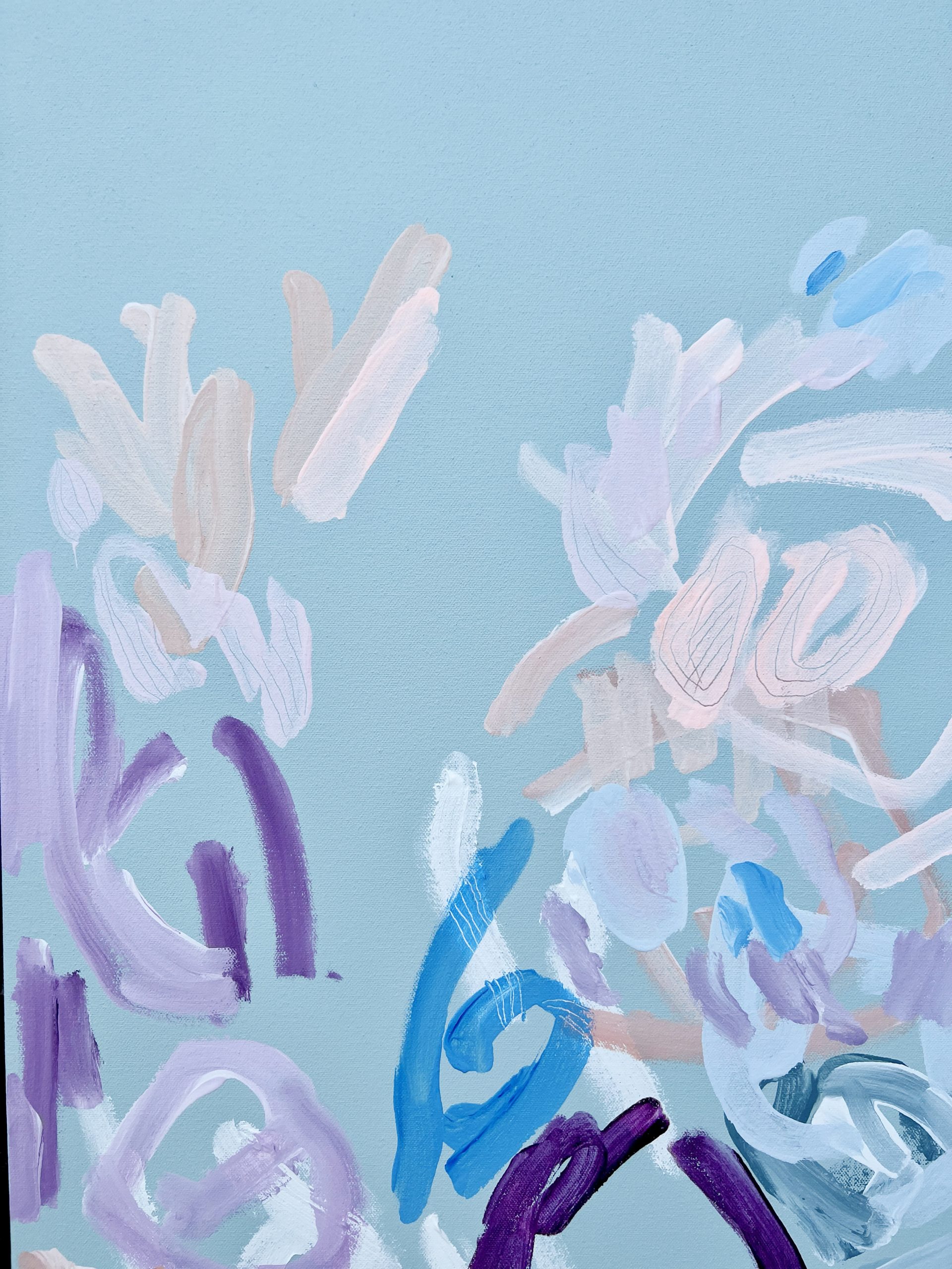 Australian Abstract Artist Rebecca Koerting Contemporary Moment 500