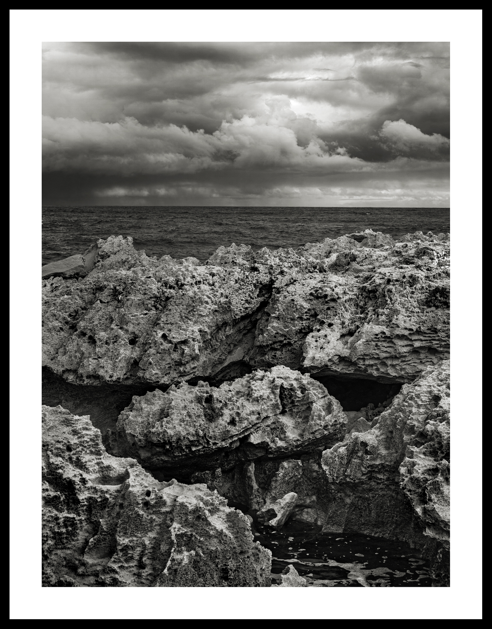 A Gathering Sky Framed