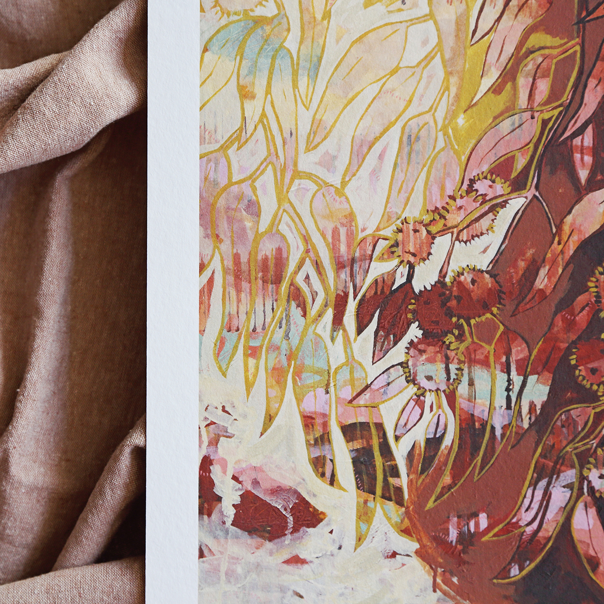 Lr 077 Blackbutt Moment Ii Smith & Brooks Art Art For Your Home Sydney Art Contemporary Australian Art For My Walls Native Plants