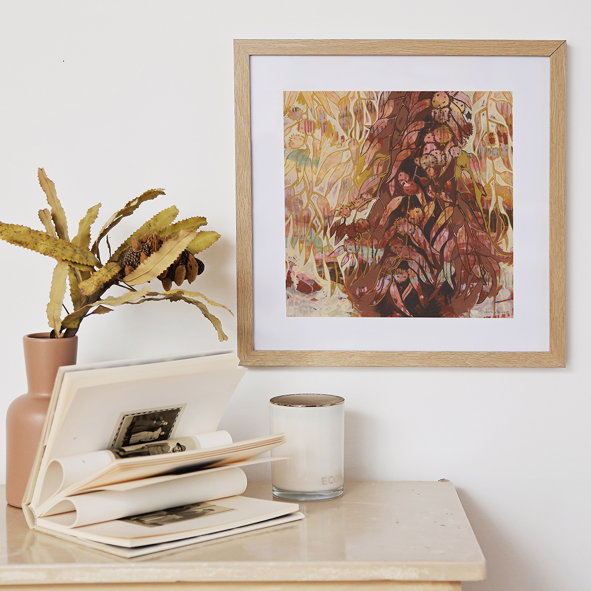 Lr 085 Blackbutt Moment Ii Smith & Brooks Art Art For Your Home Sydney Art Contemporary Australian Art For My Walls Native Plants