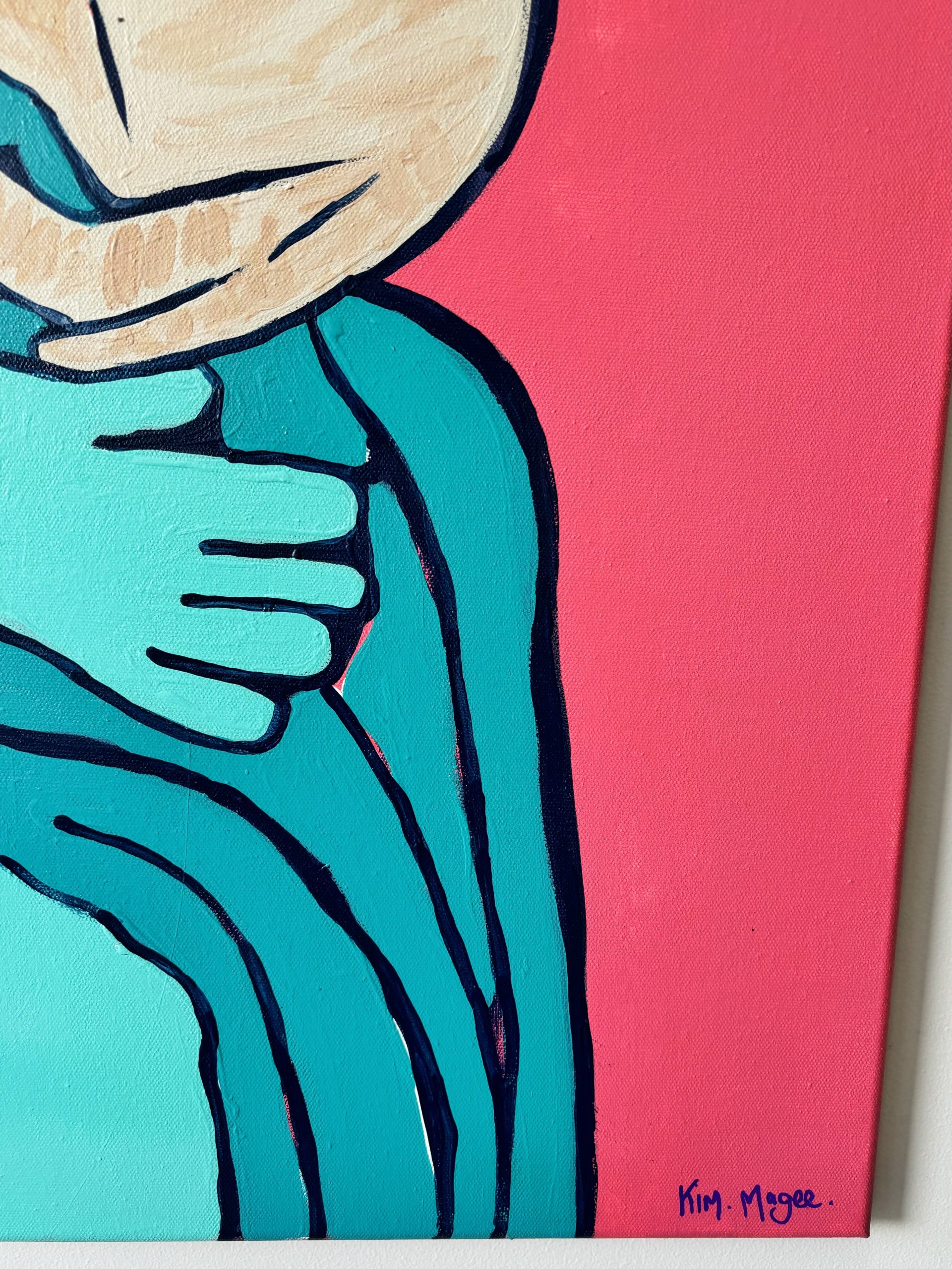 Kim Magee Art Buddhas Cat 5