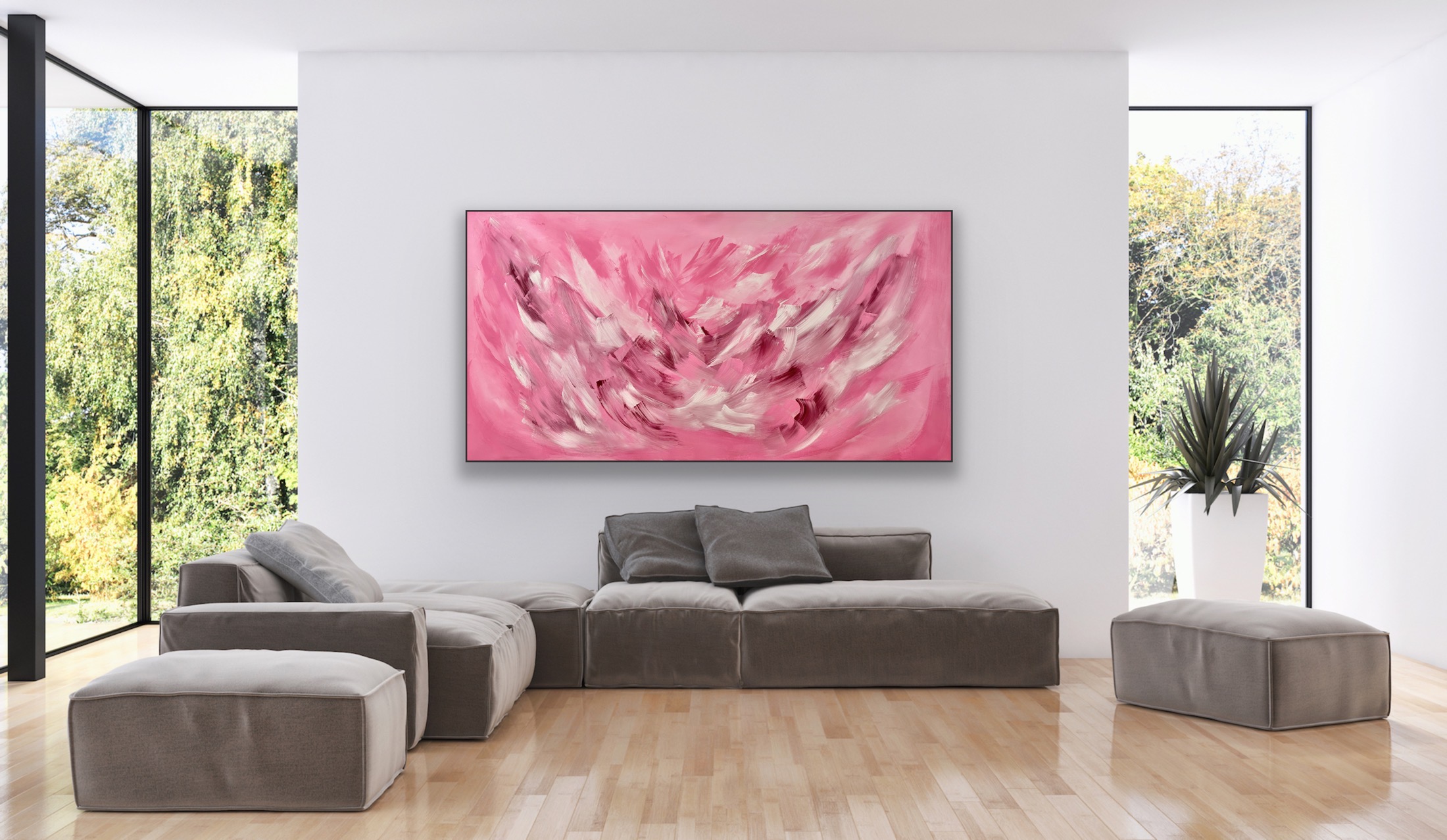 Calming Interior Alanah Jarvis Abstract Art