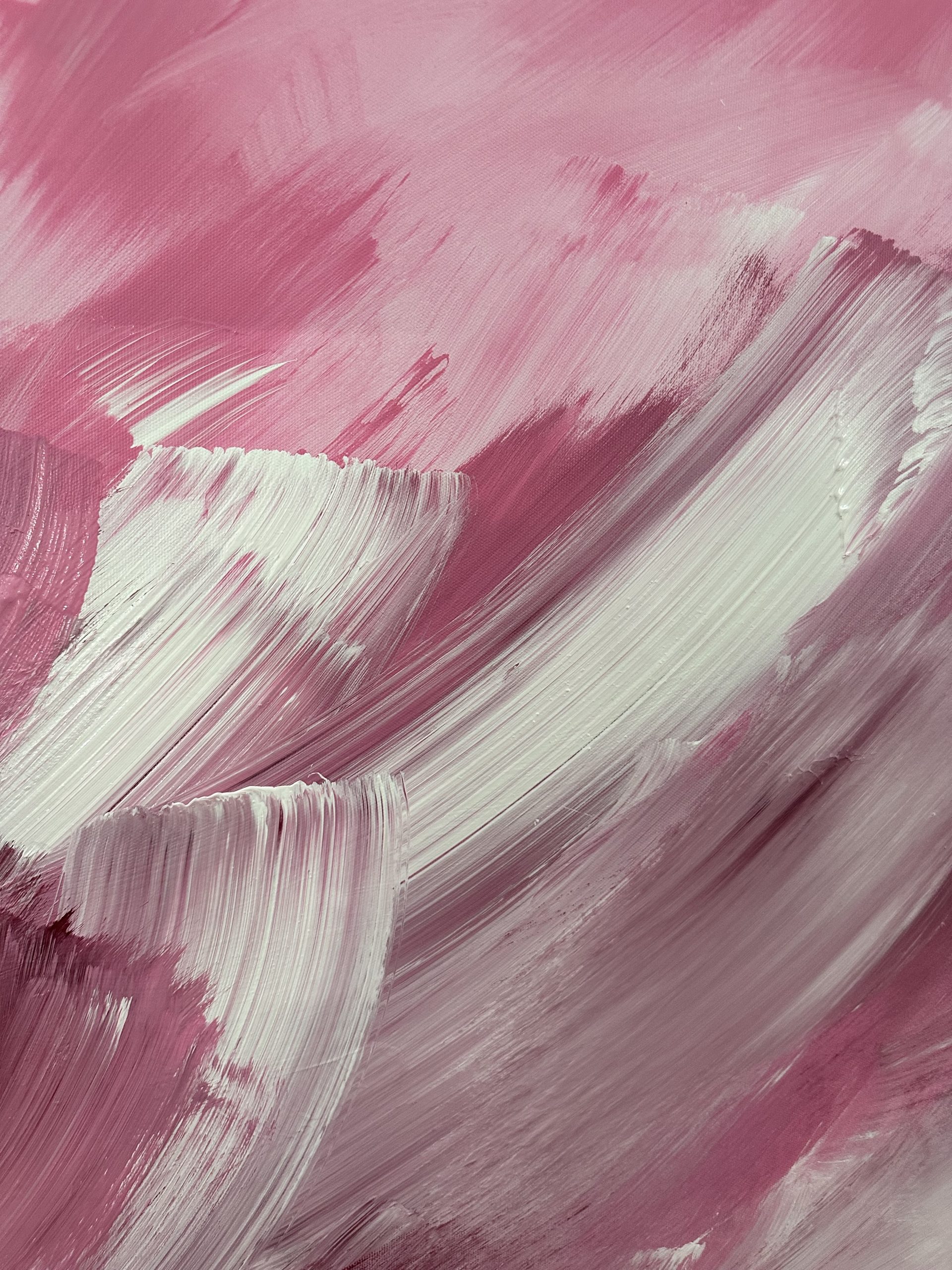 Close Up Brushworks Alanah Jarvis Abstract Art