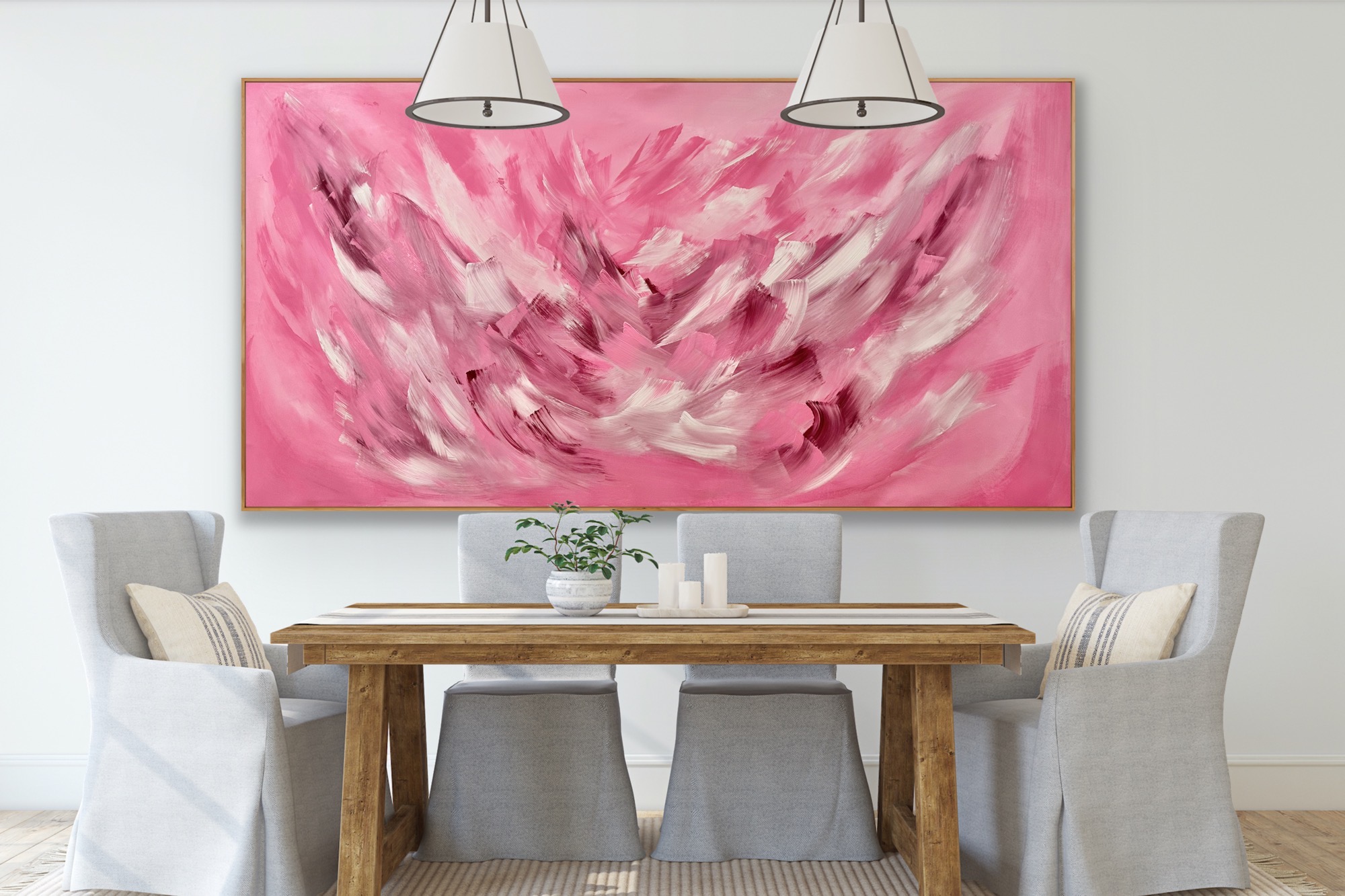 Dining Table Art Alanah Jarvis Abstract Art