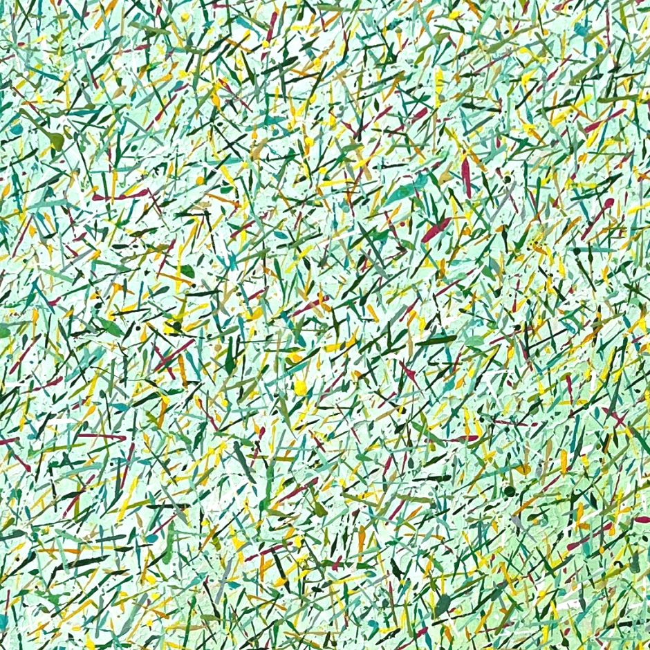 3. Lines Daffodils Close Up