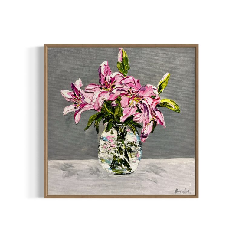 Pink Lilies