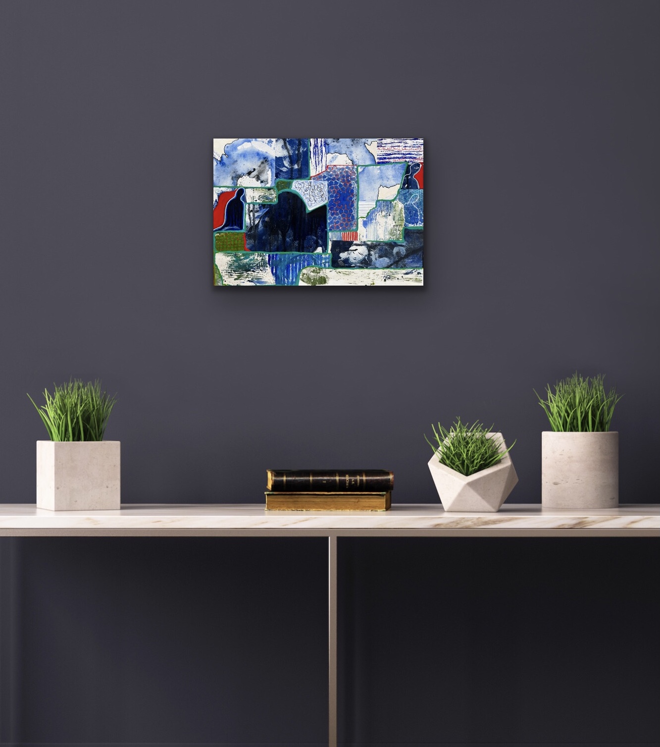 Magic Moments N02 Insitu Blue Wall