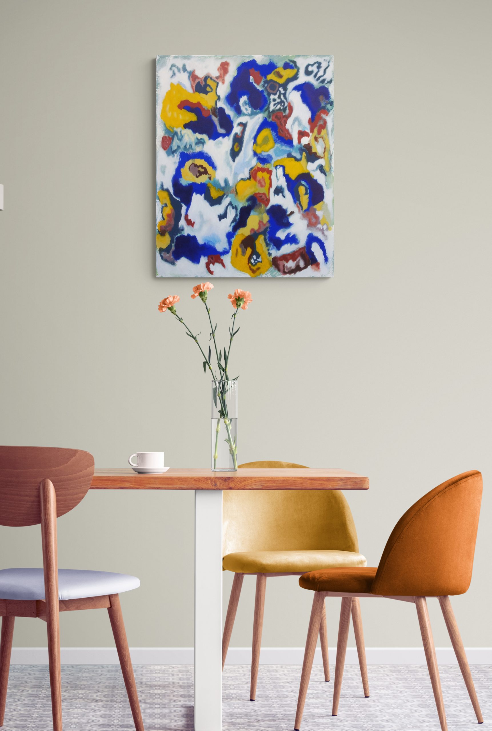 Stylish Bright Dining Room