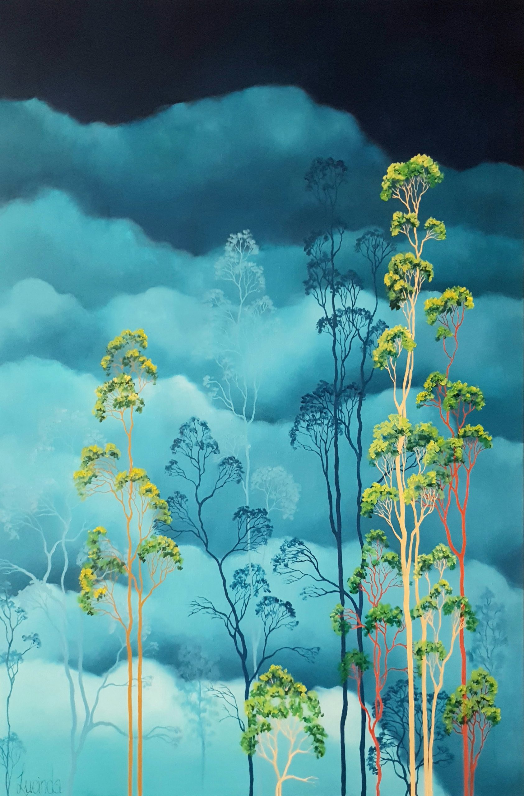 Tropical Skies Ii Lucinda Leveille