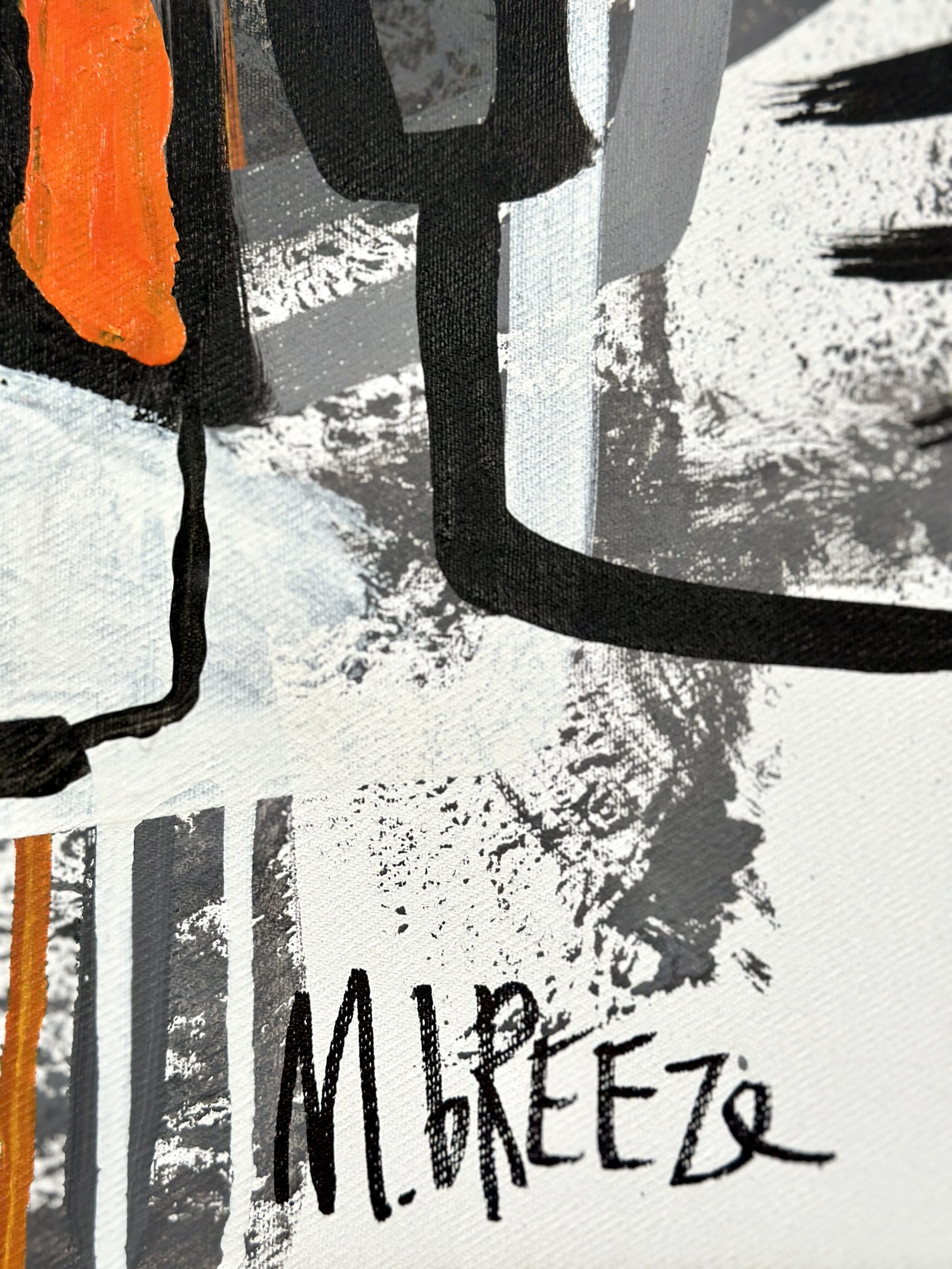 Martin Breeze Osho Signed