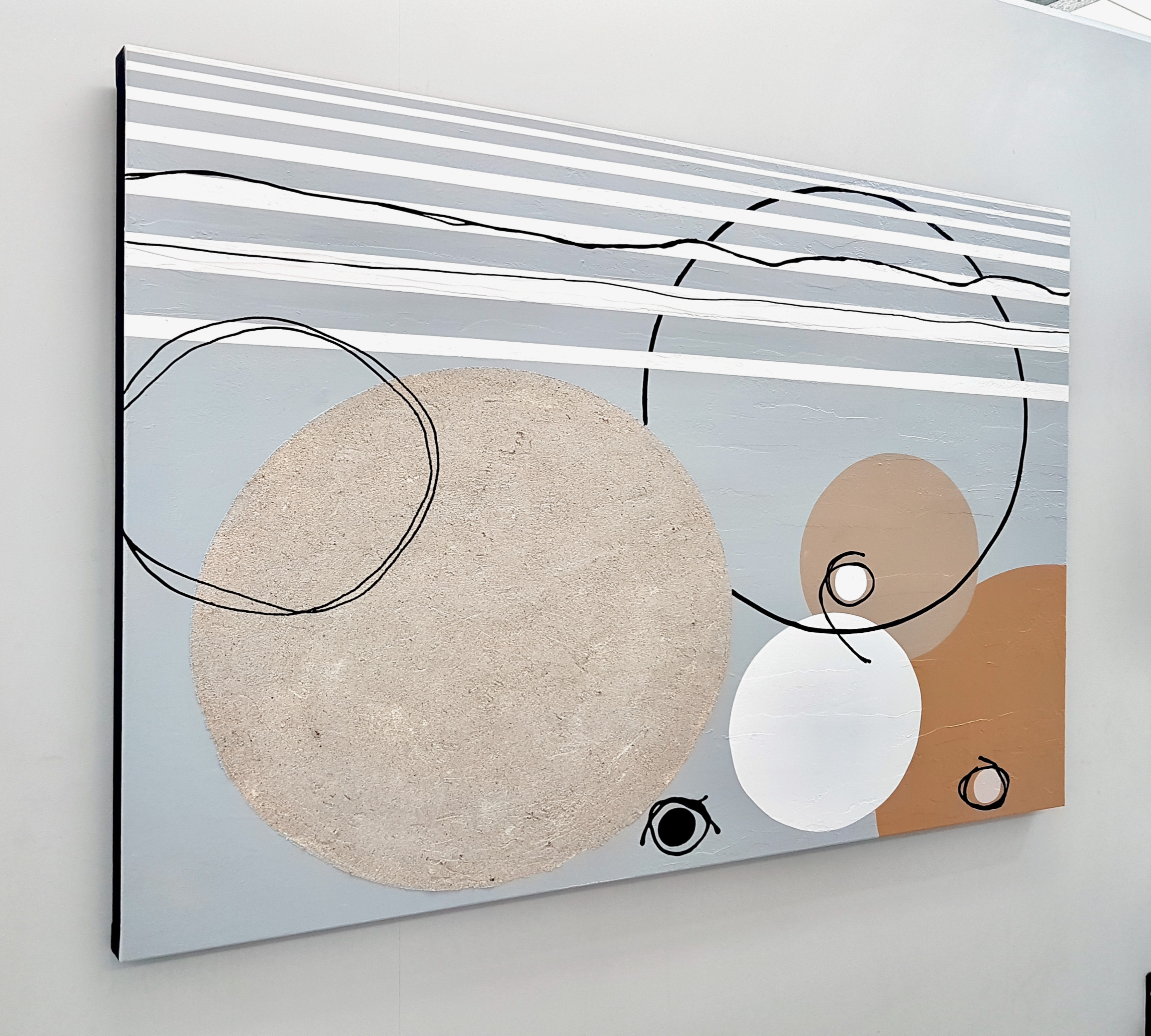 Solace Mood Board Abstract Deborah Lang Art Urban Canvas 2