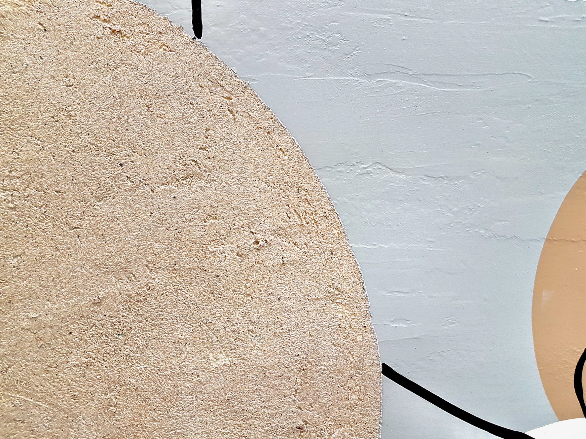 Solace Mood Board Abstract Deborah Lang Art Urban Canvas 3