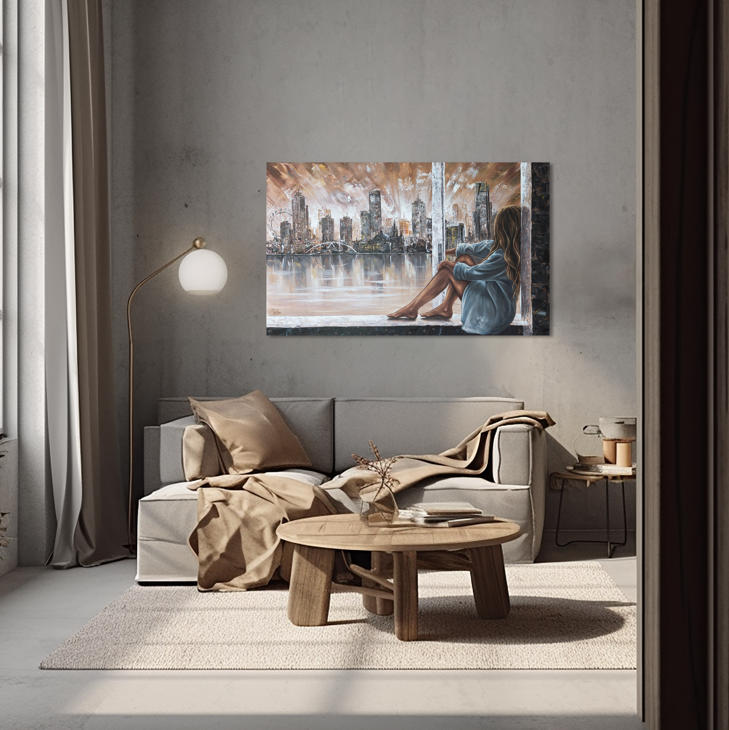 Homeiswheretheheartis Wallmockup3