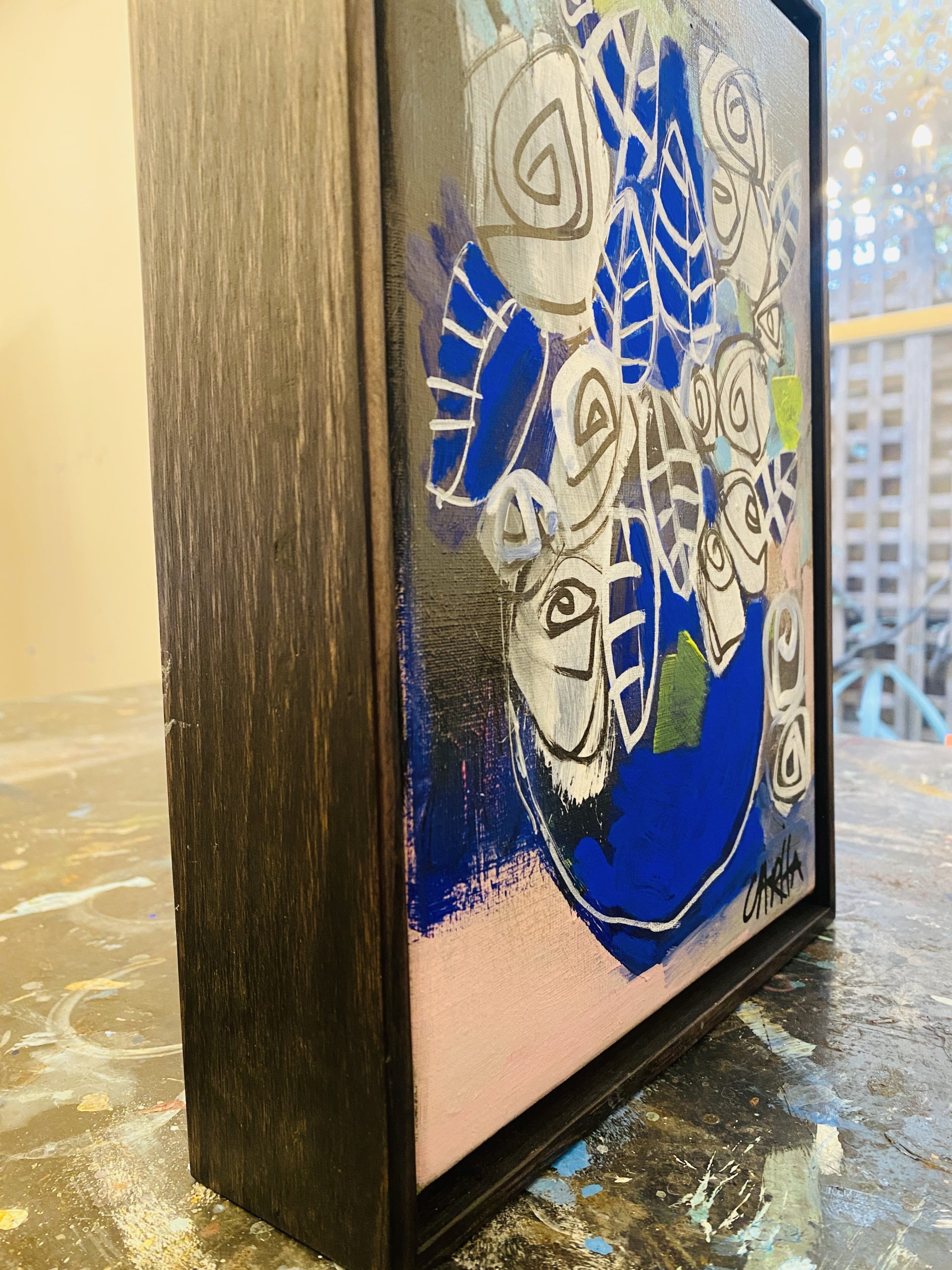 Carita Farrer Spencer Chico#3 23 X 32cm Oak Box Frame