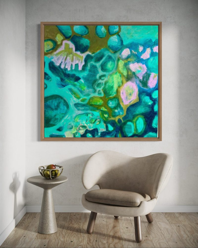 Ebb and flow – Framed