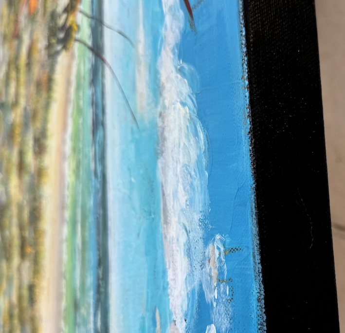 Beach Fishing Edges Red.sq