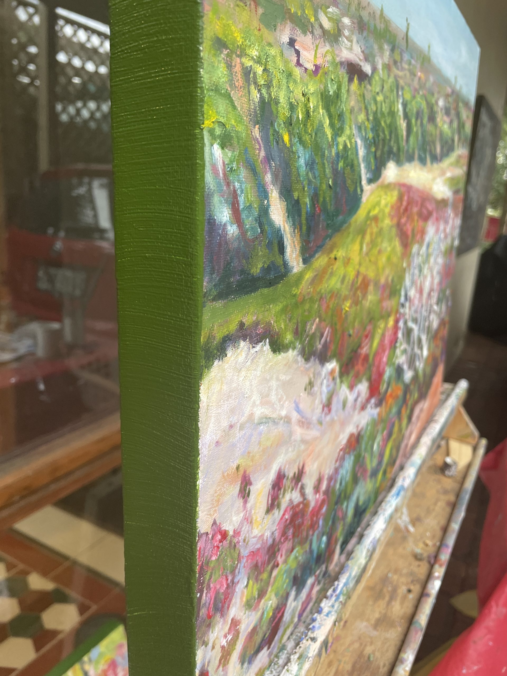 Samphire In The Saltmarsh Side View