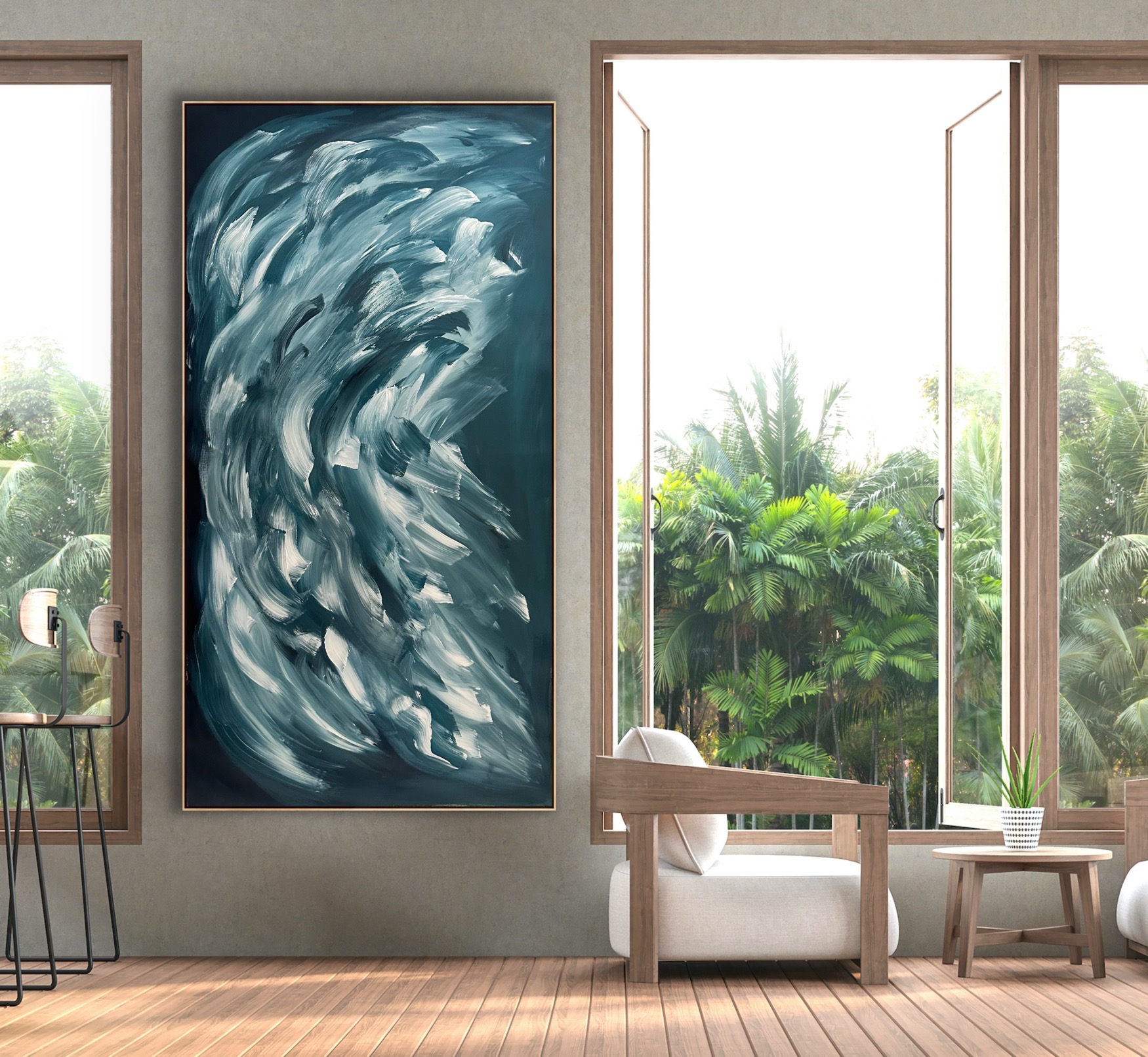 Vertical Alanah Jarvis Abstract Art