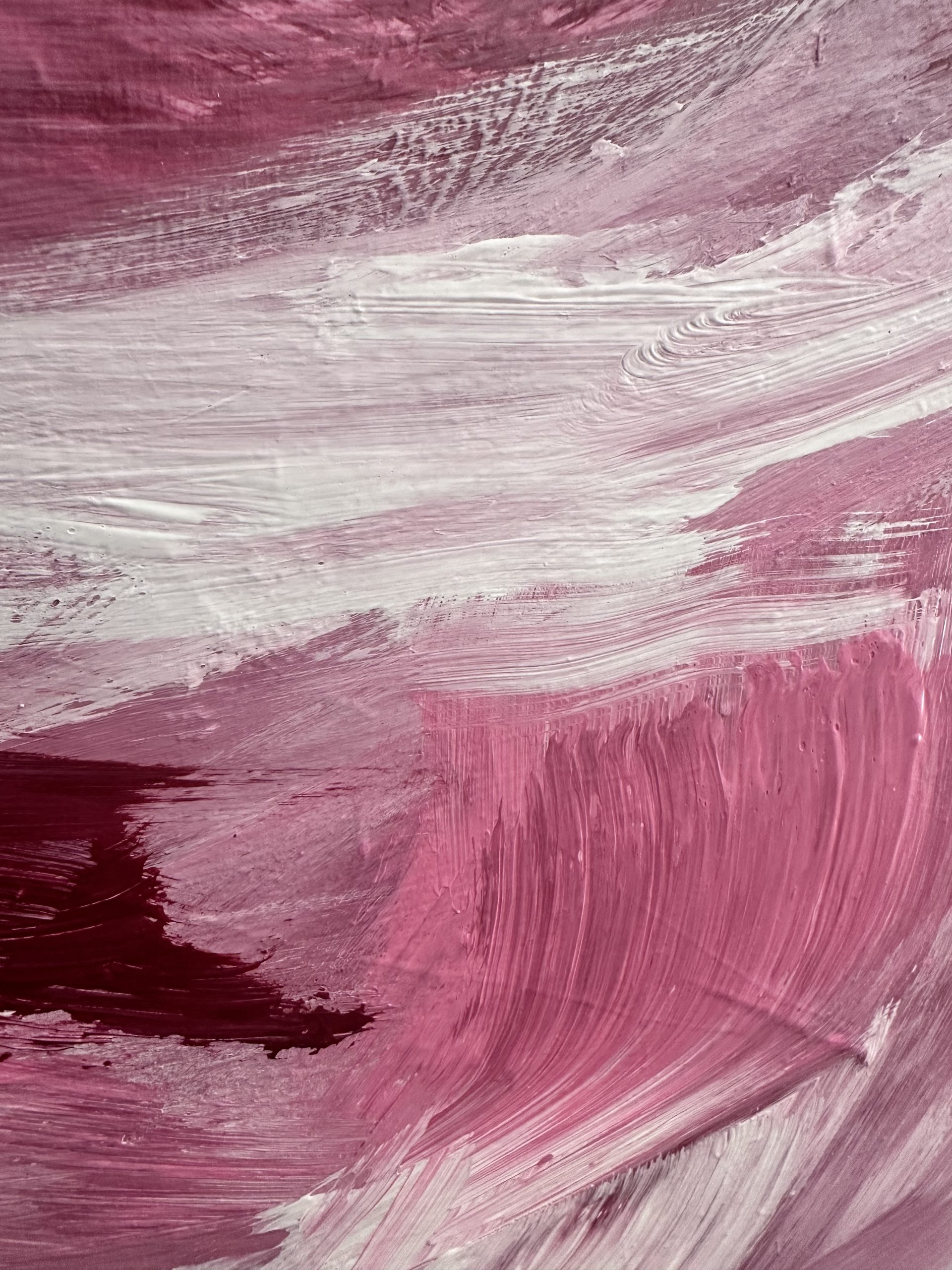 Close Up Brush And Texture Alanah Jarvis Abstract Art