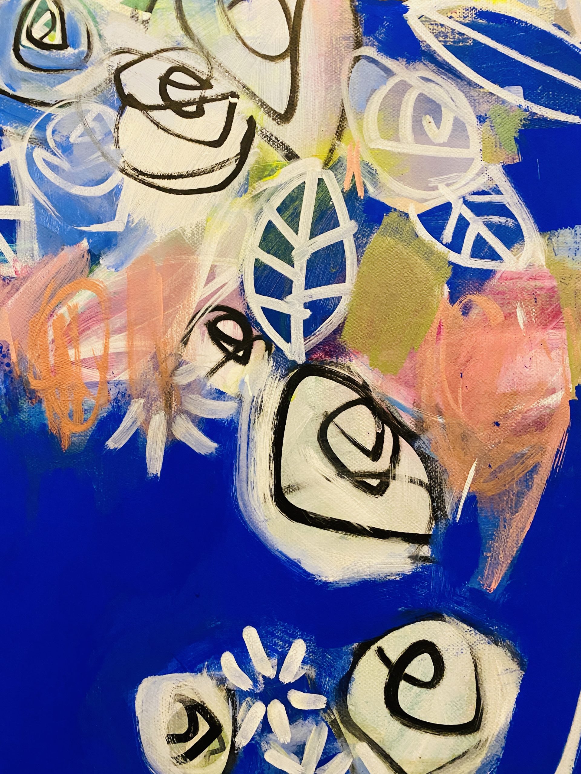 Carita Farre Spencer Blossom 91 X 122cm Detail4