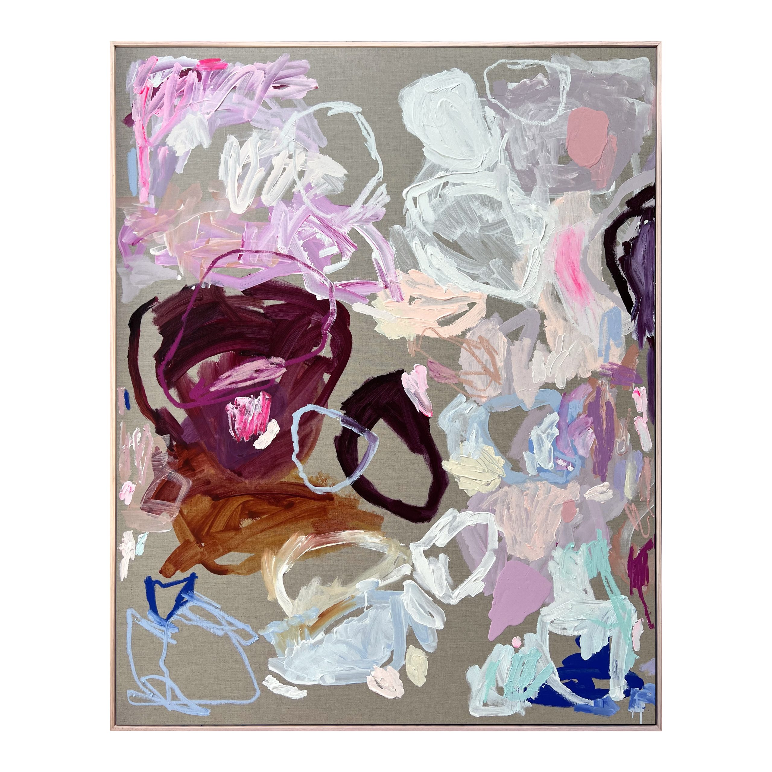 Australian Artist Rebecca Koerting Heartbreaker Abstract Painting A 100 F