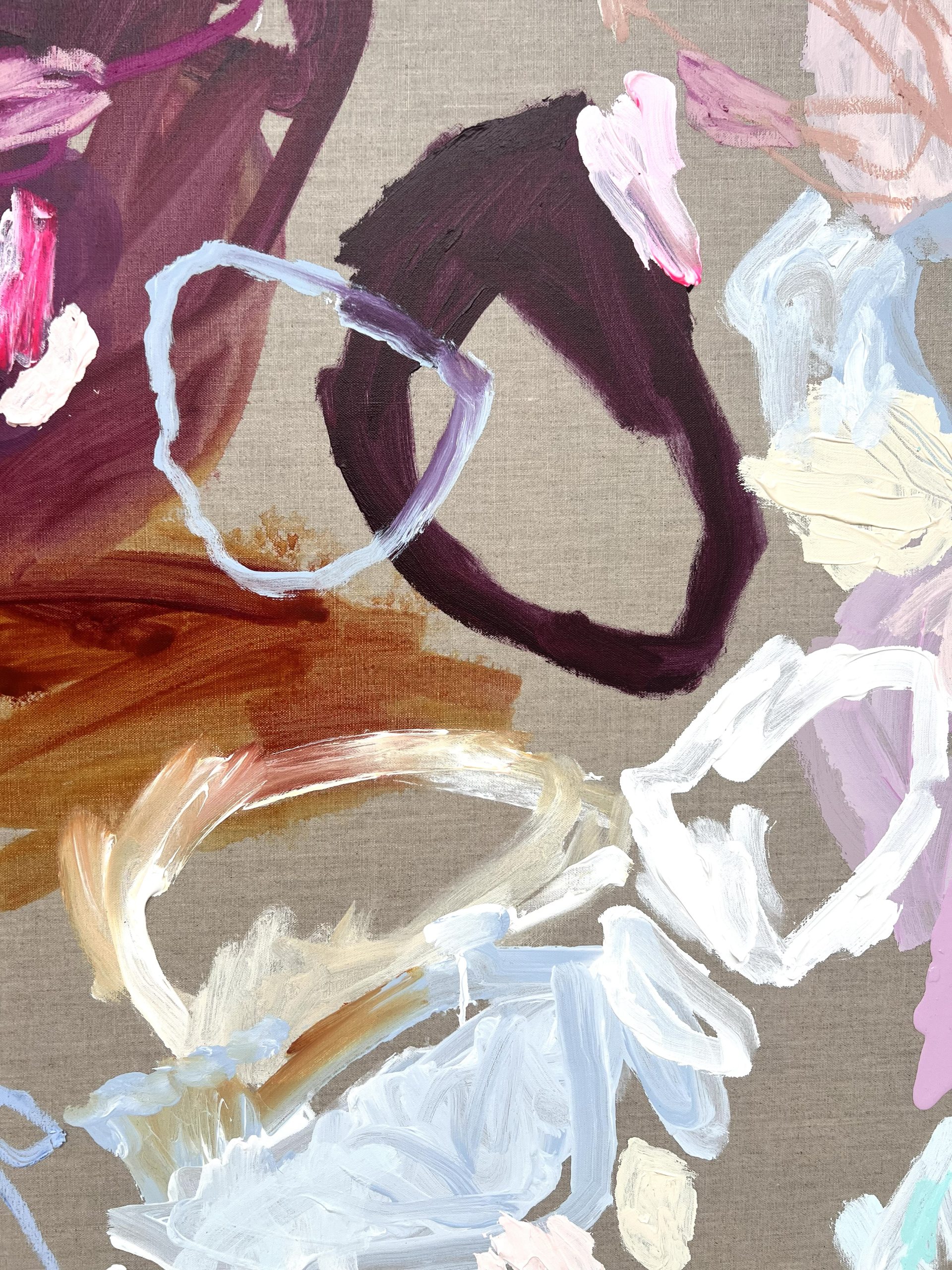 Perth Abstract Artist Rebecca Koerting Modern Don't Heartbreaker A 501