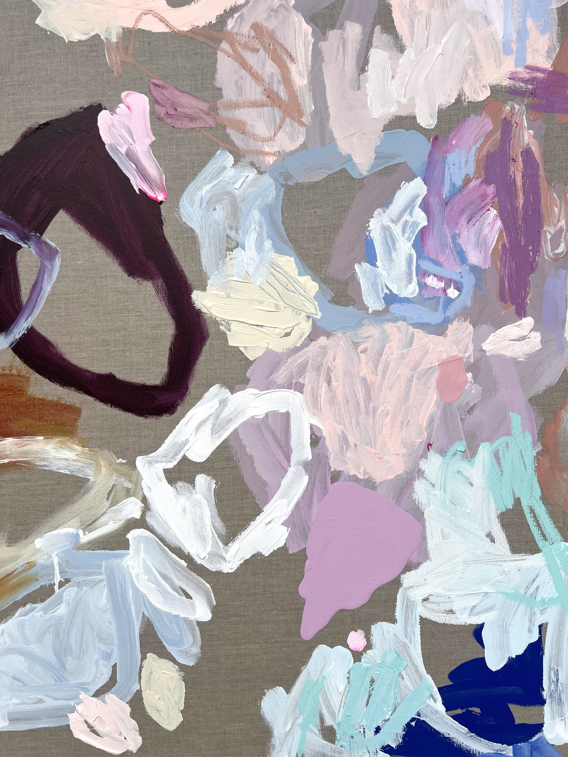 Perth Abstract Artist Rebecca Koerting Modern Don't Heartbreaker A 503