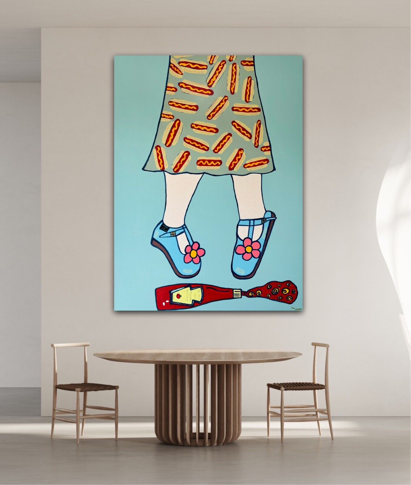 Kim Magee Art Spilt Sauce 2