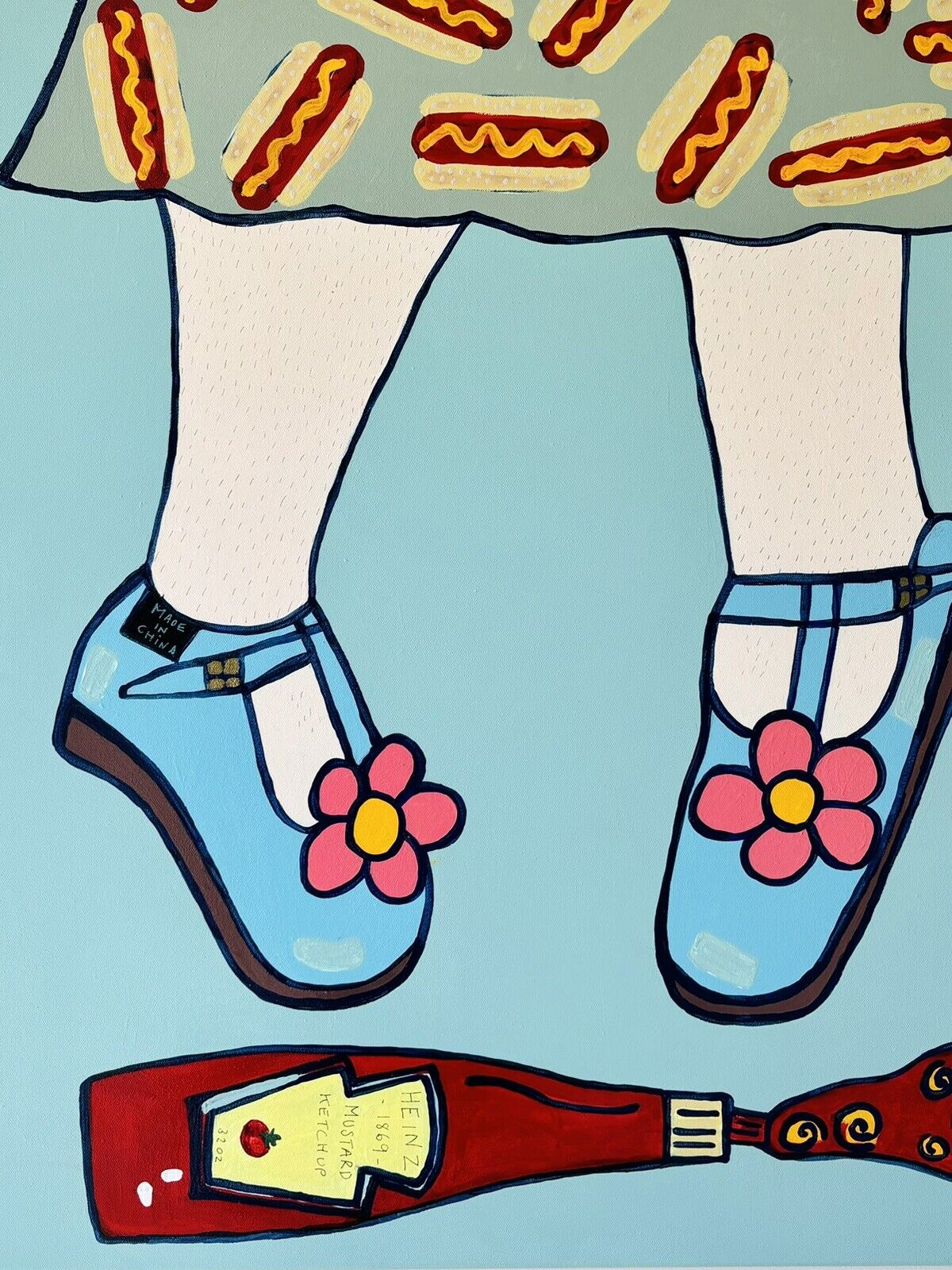 Kim Magee Art Spilt Sauce 4