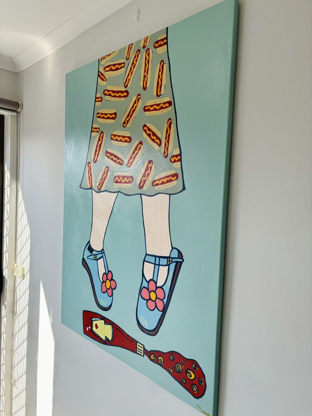 Kim Magee Art Spilt Sauce 7