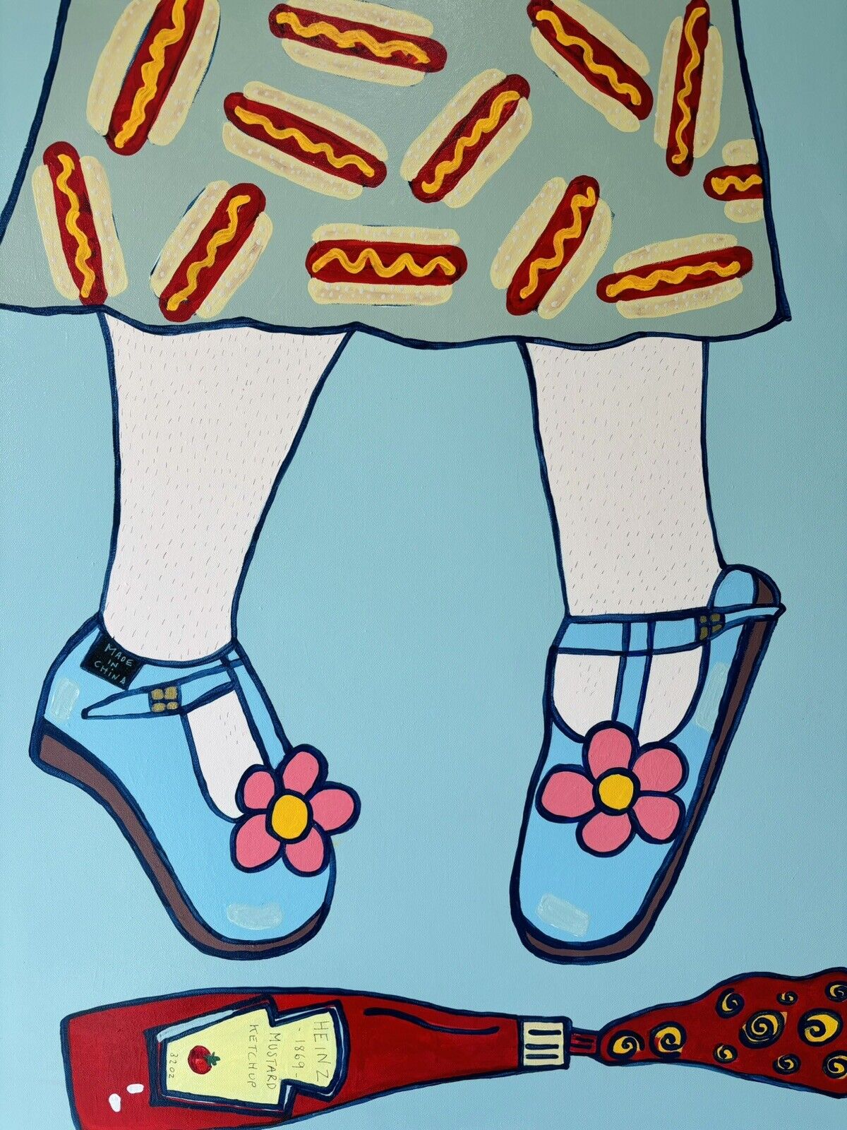 Kim Magee Art Spilt Sauce 9