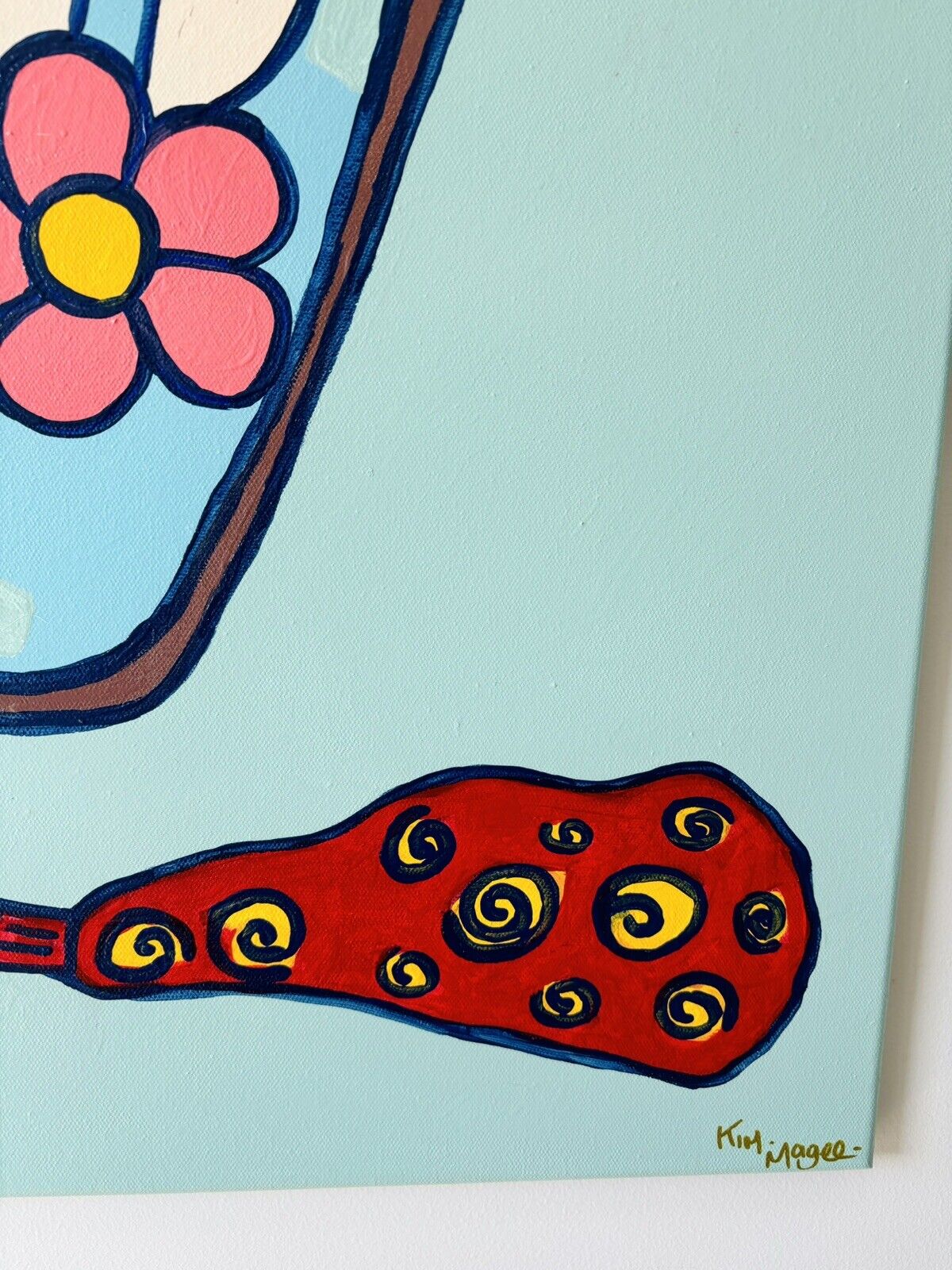 Kim Magee Art Spilt Sauce 10