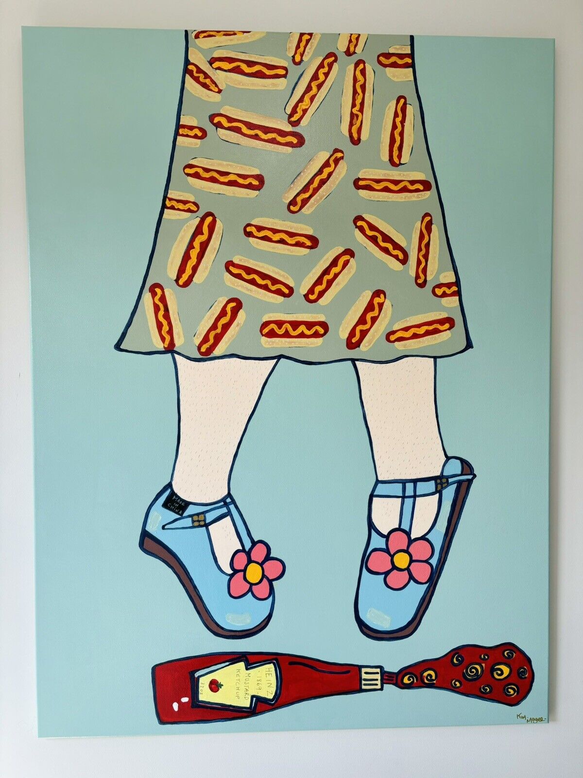 Kim Magee Art Spilt Sauce 11