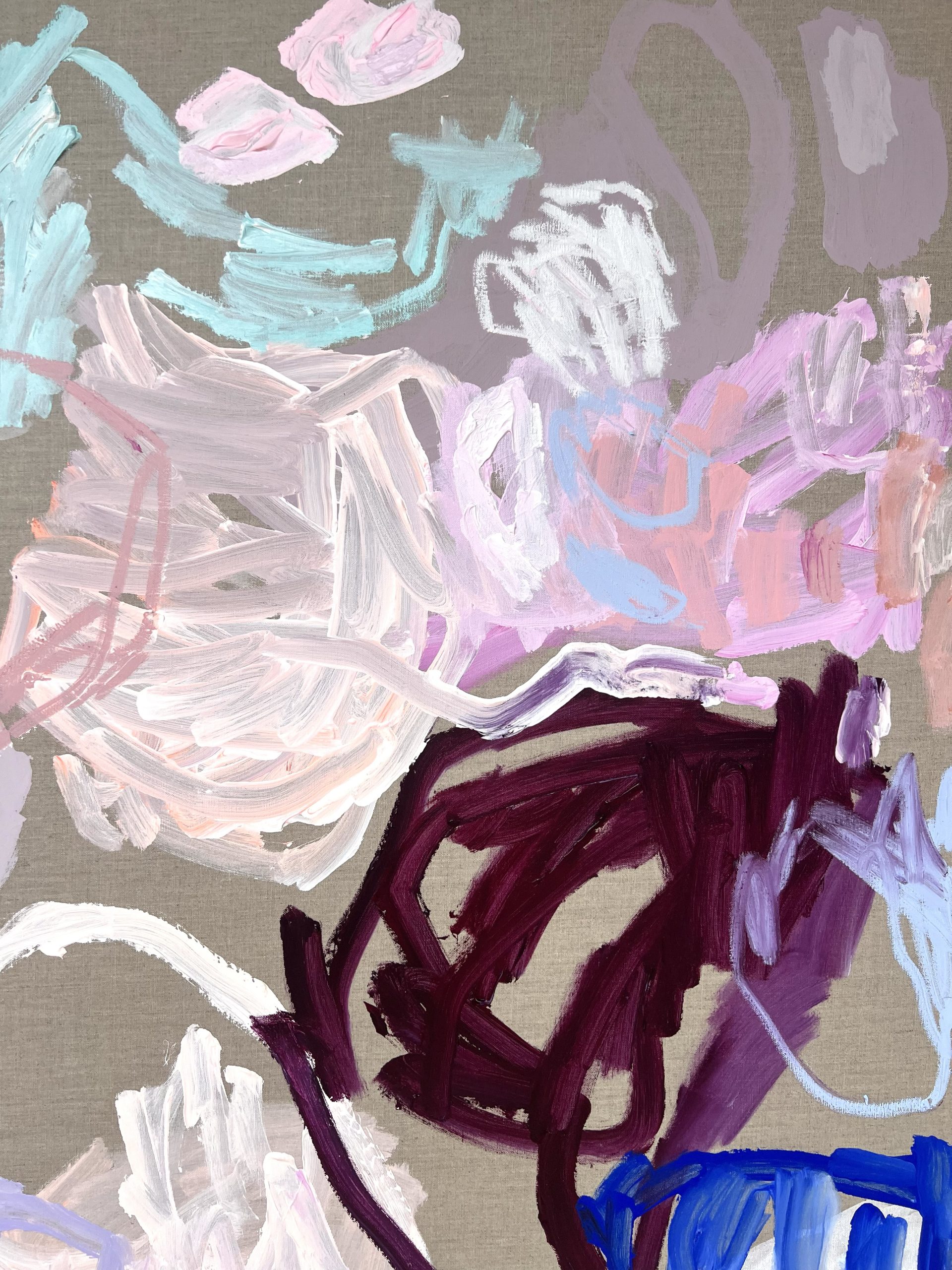 Perth Abstract Artist Rebecca Koerting Modern Don't Heartbreaker B 501