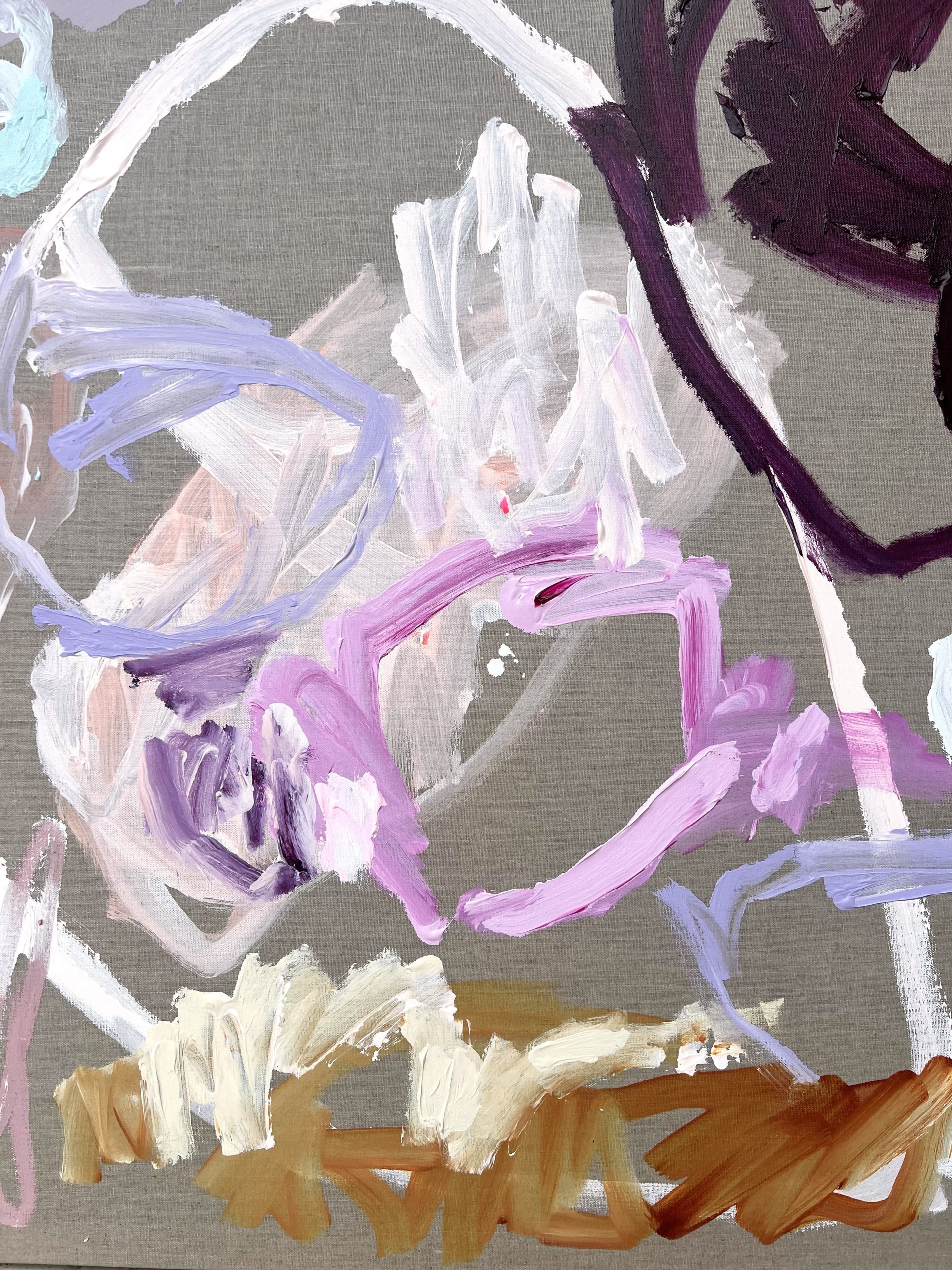 Perth Abstract Artist Rebecca Koerting Modern Don't Heartbreaker B 502