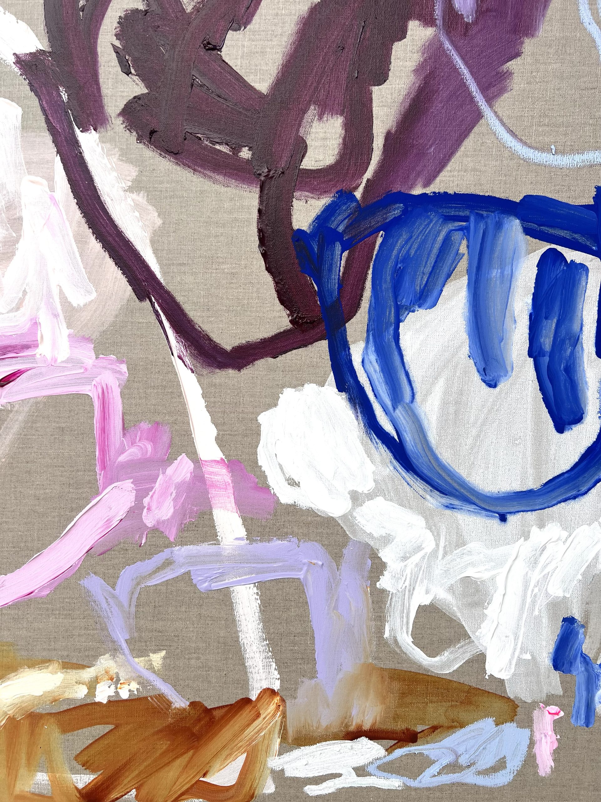 Perth Abstract Artist Rebecca Koerting Modern Don't Heartbreaker B 503