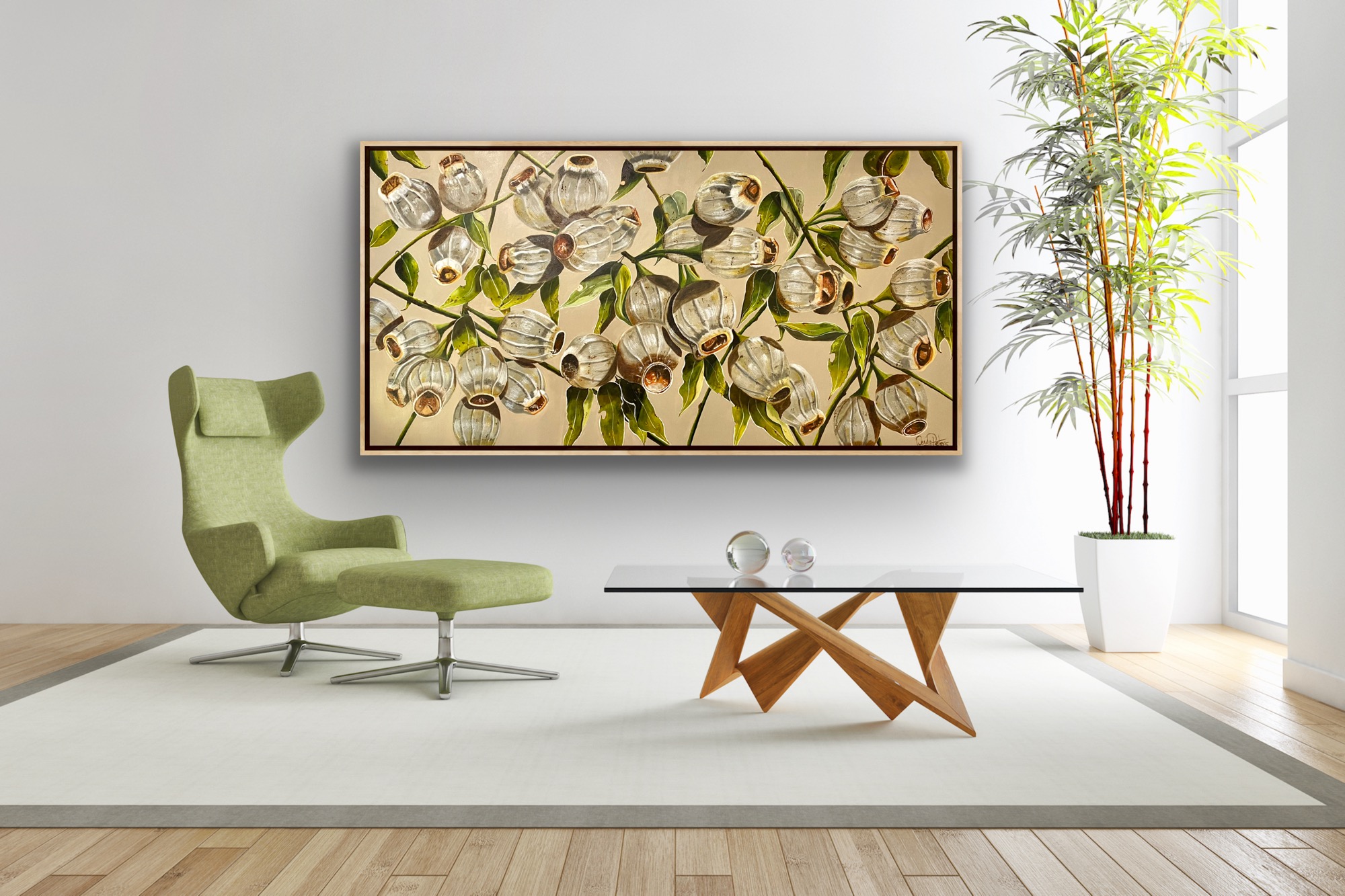 Gum Nut Symphony Insitu6 Wendy Peters