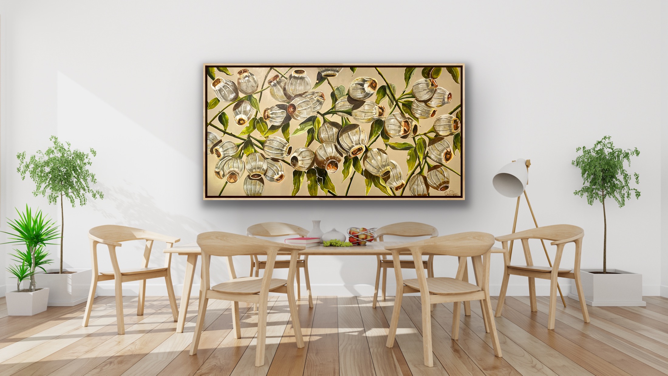 Gum Nut Symphony Insitu4 Wendy Peters