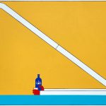 Vodka Yoga 2024 Acrylic On Canvas 91.5cm X 61cm X 3.8cm