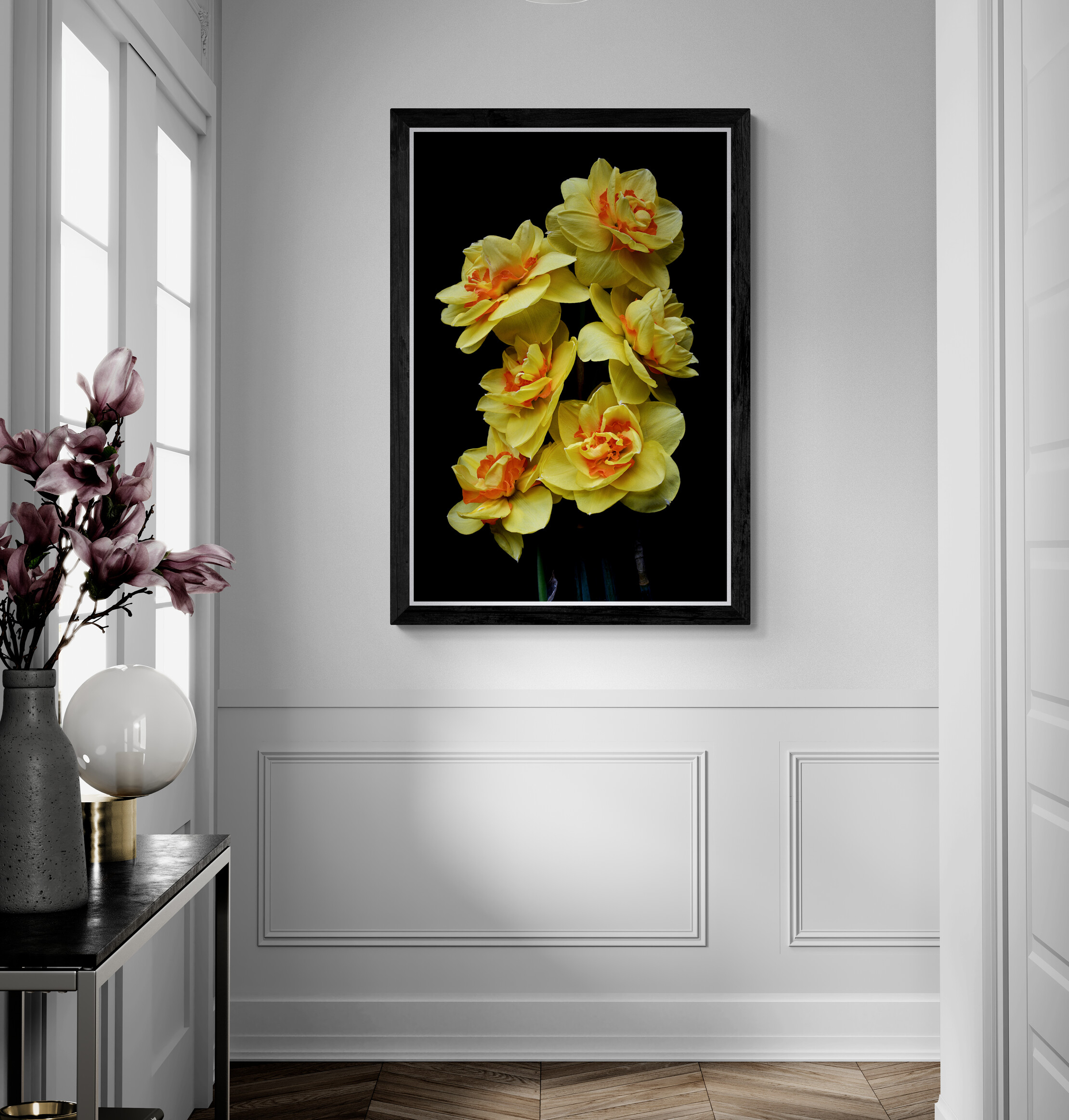 Classic Hallway With Console Table (7)