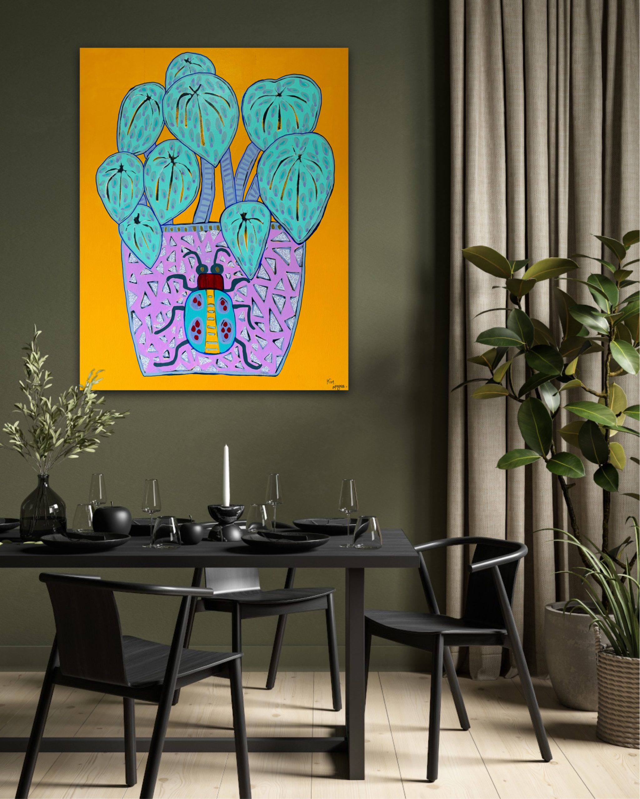 Kim Magee Art Get Off My Pot 3