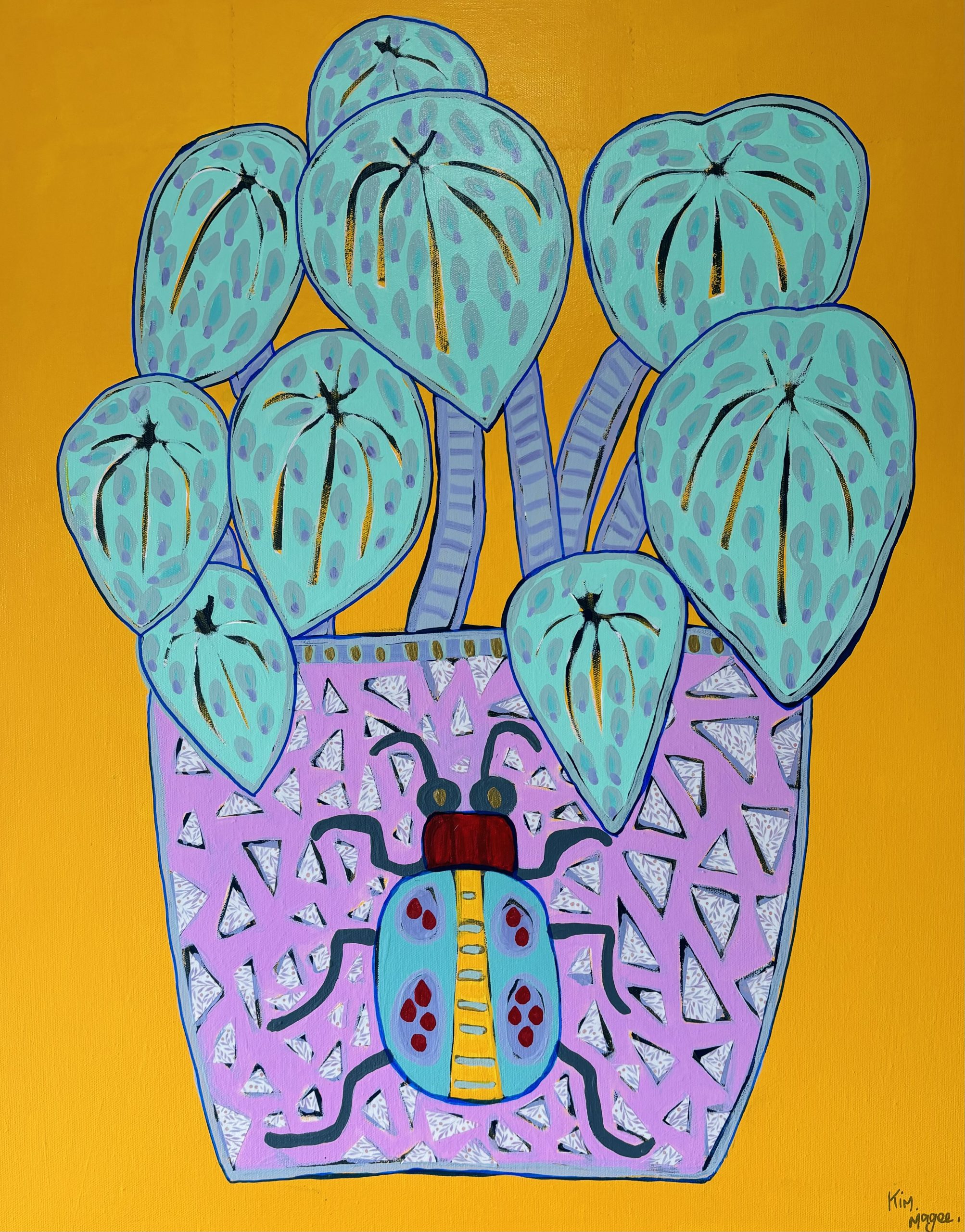 Kim Magee Art Get Off My Pot 4