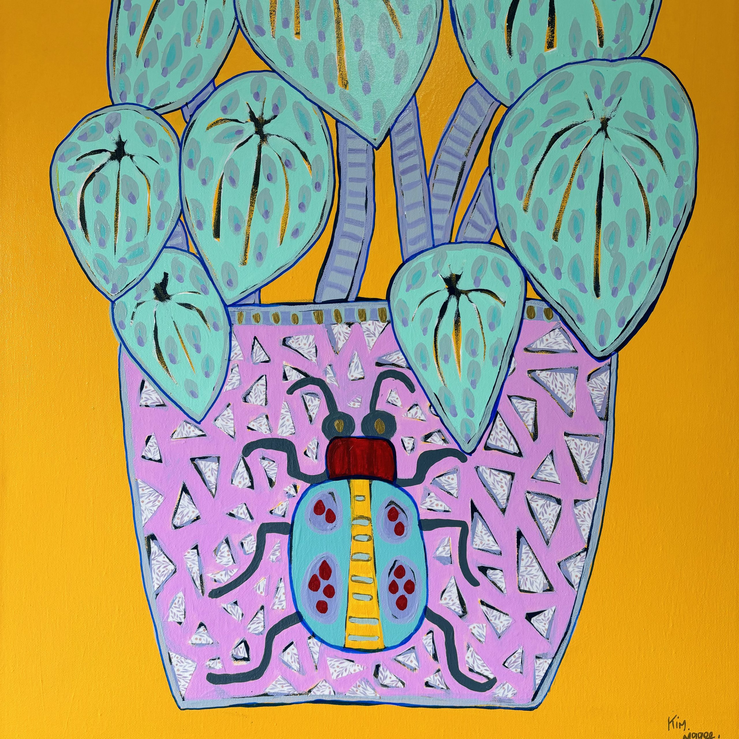 Kim Magee Art Get Off My Pot 8