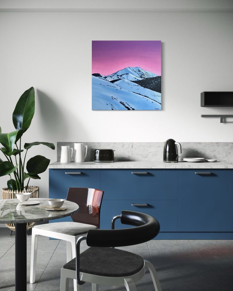 Sunset on Mt Feathertop, Victoria