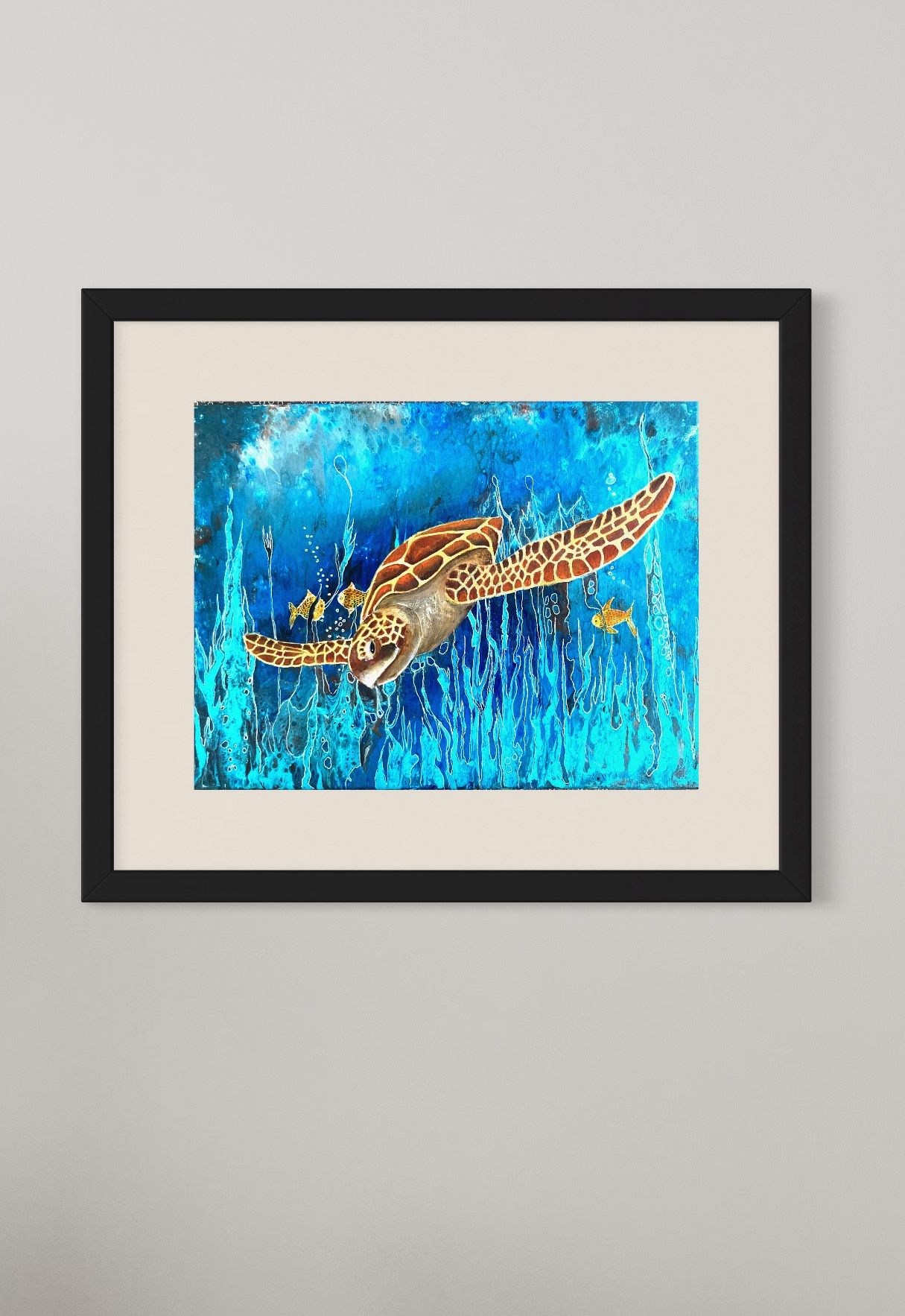 Mbj 396 Diving Turtle Hanging