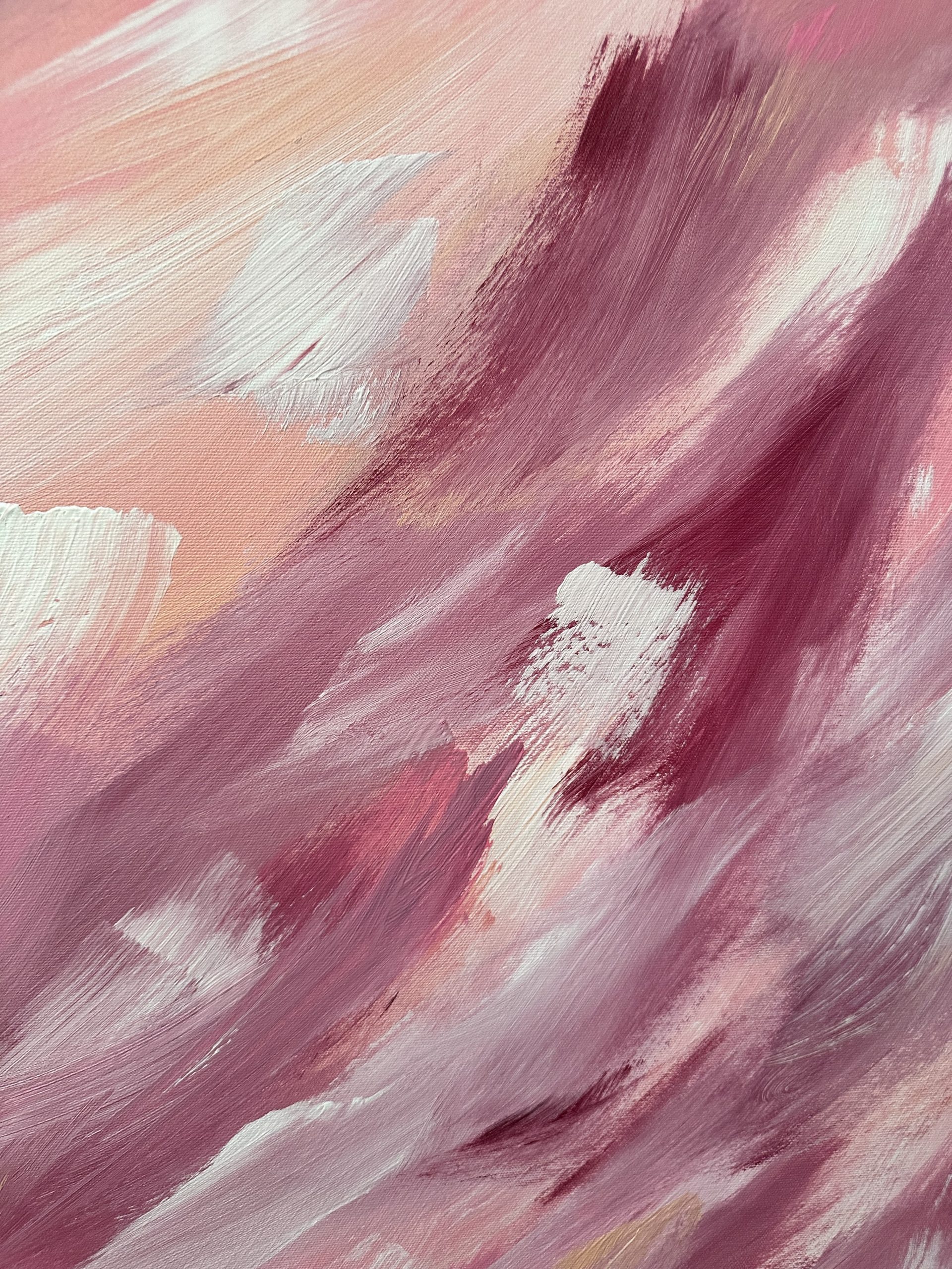 Close Up White Texture Alanah Jarvis Abstract Art